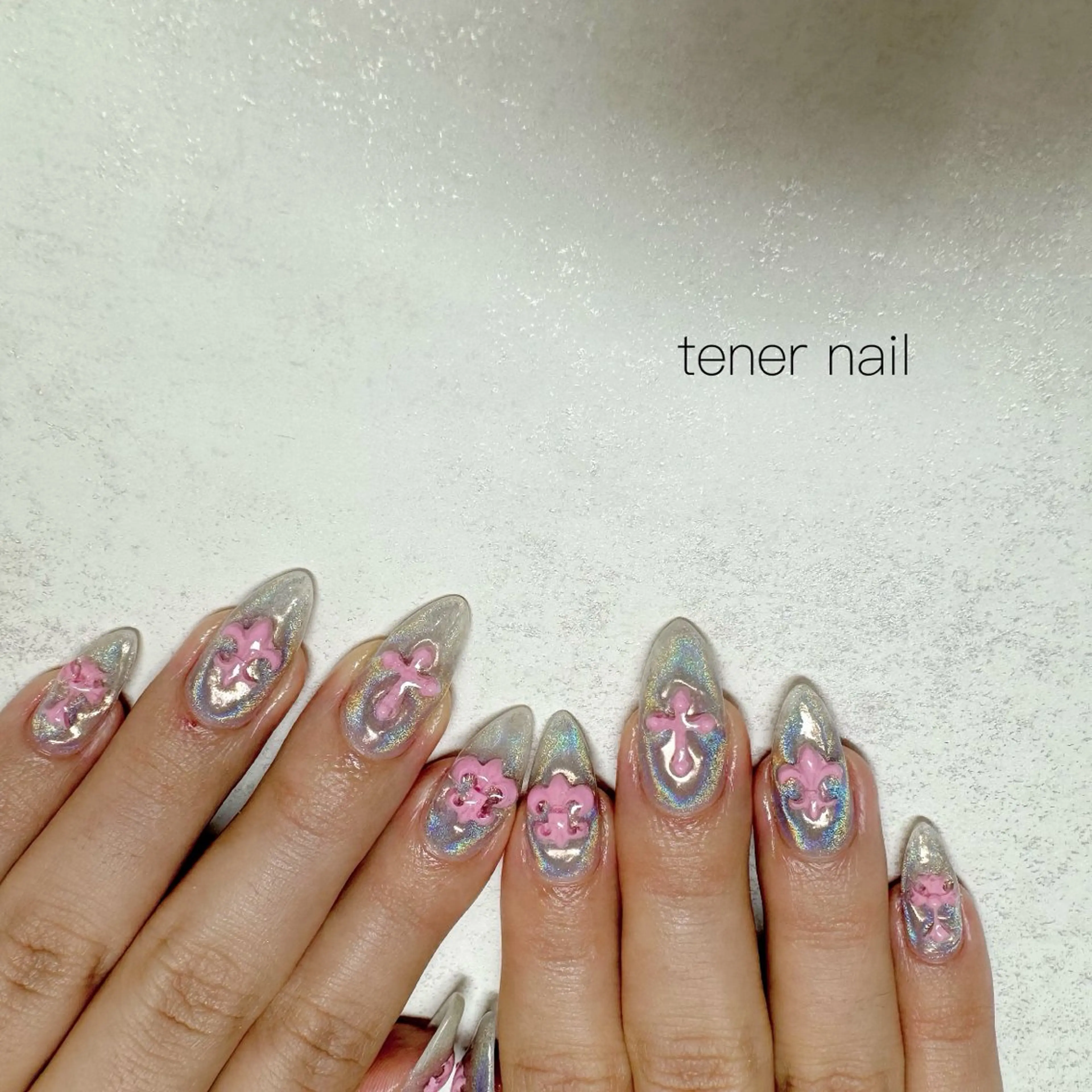 ネイル ピンク ハンドネイル テネルネイル tener nailのネイルデザイン