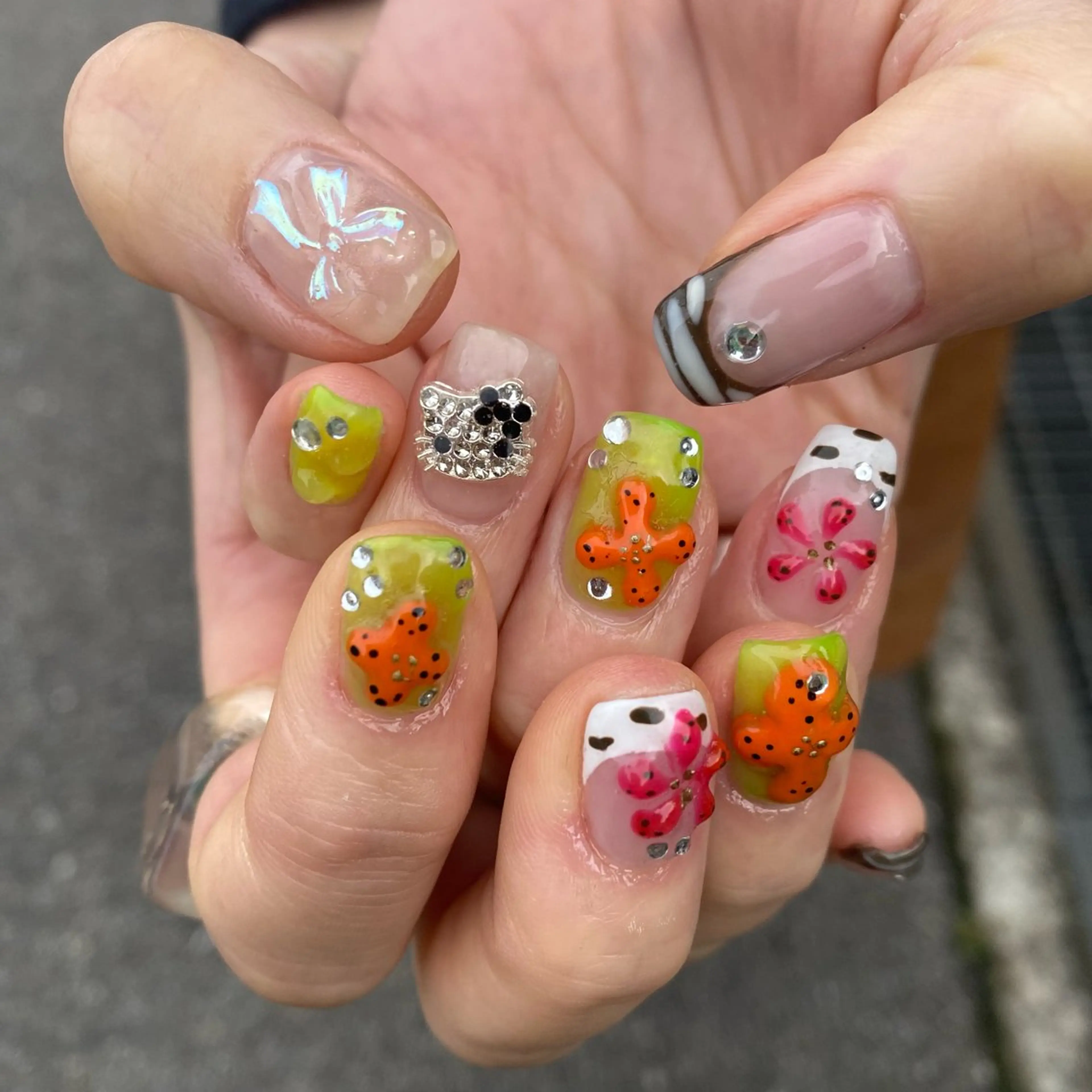 🍎90minアートし放題🍎【おまかせ・持ち込みデザインok・パーツ付】の写真