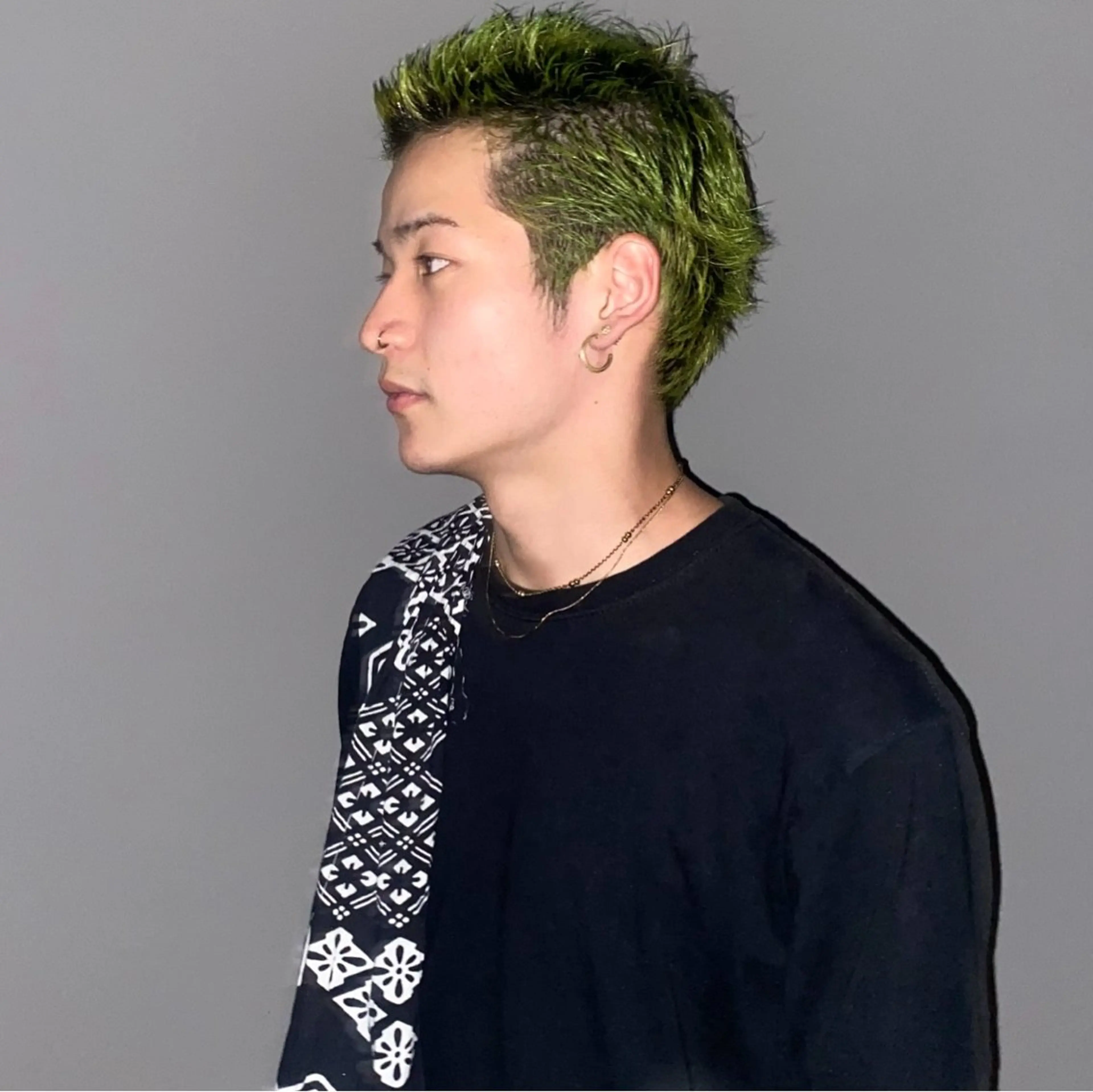 ショート カラー メンズ ヘアカラー トリートメント Rena✴︎トレンド ×スタンダードMIXのヘアスタイル