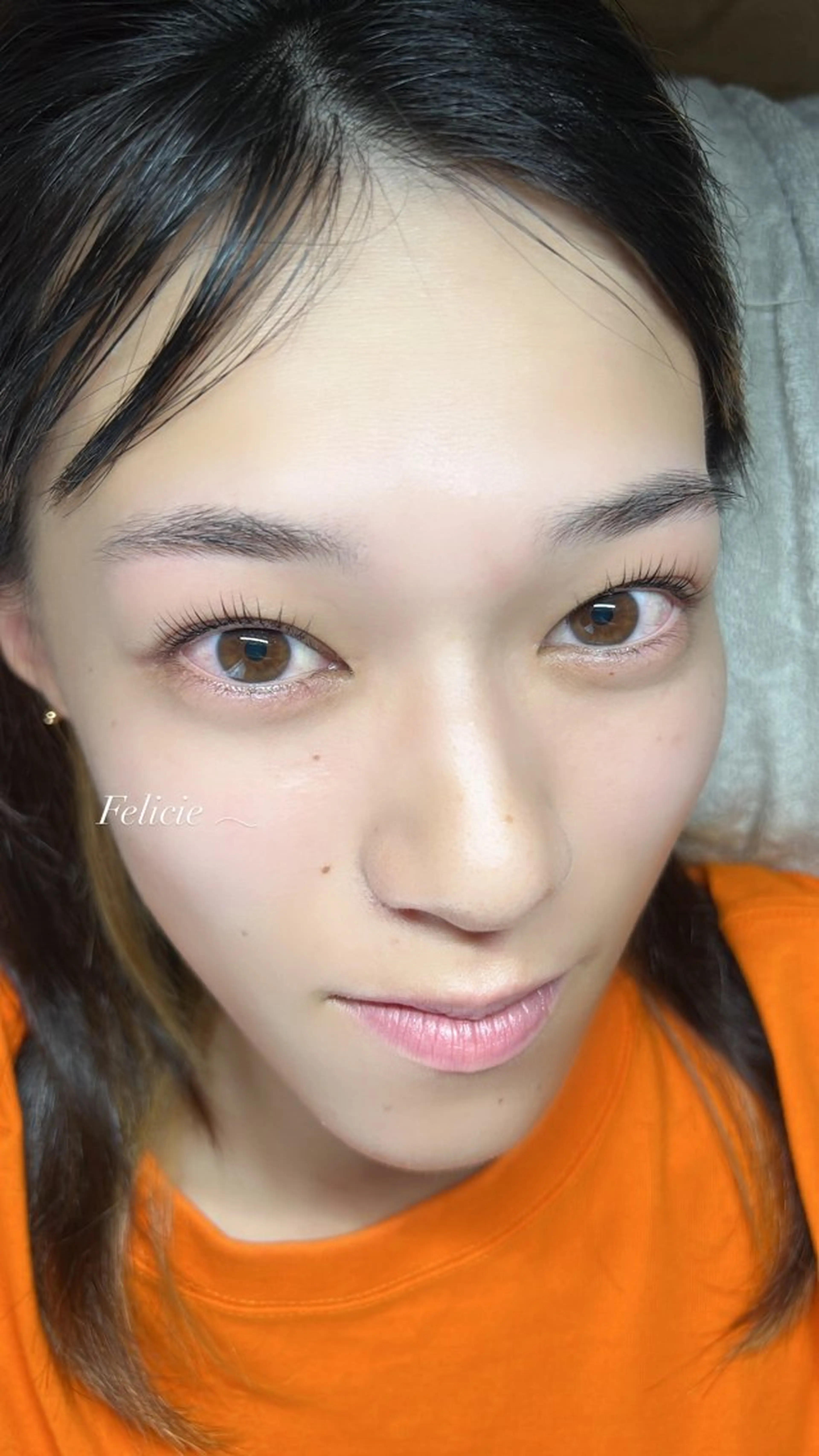 マツエク・マツパ パリジェンヌラッシュリフト マツパ Felicie＊ Sayakaのマツエク・マツパデザイン