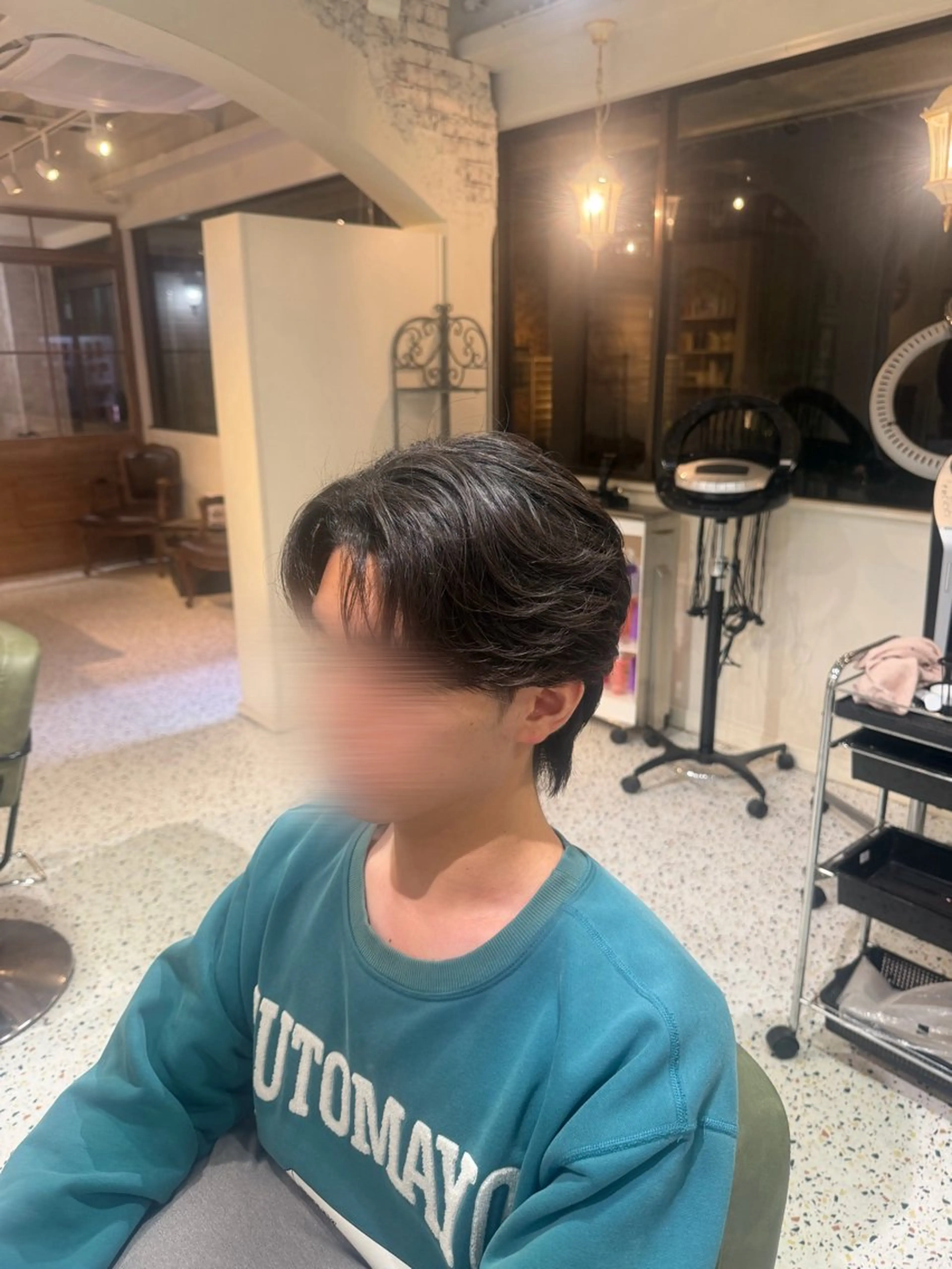 ミディアム メンズ カット みさき【メンズ モデル様募集中⭐️】のヘアスタイル