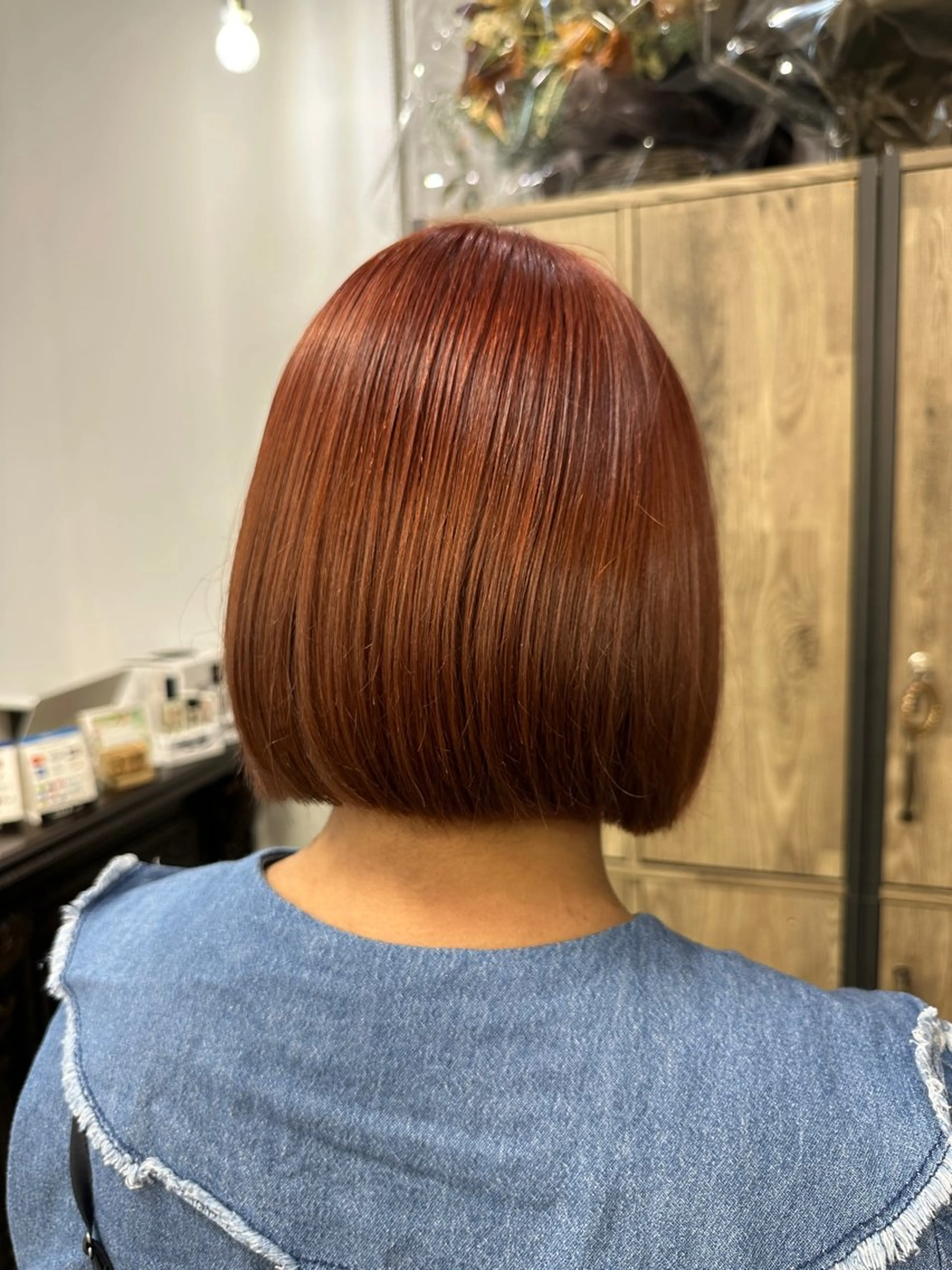 ショート ボブ 鈴木 菜々映のヘアスタイル