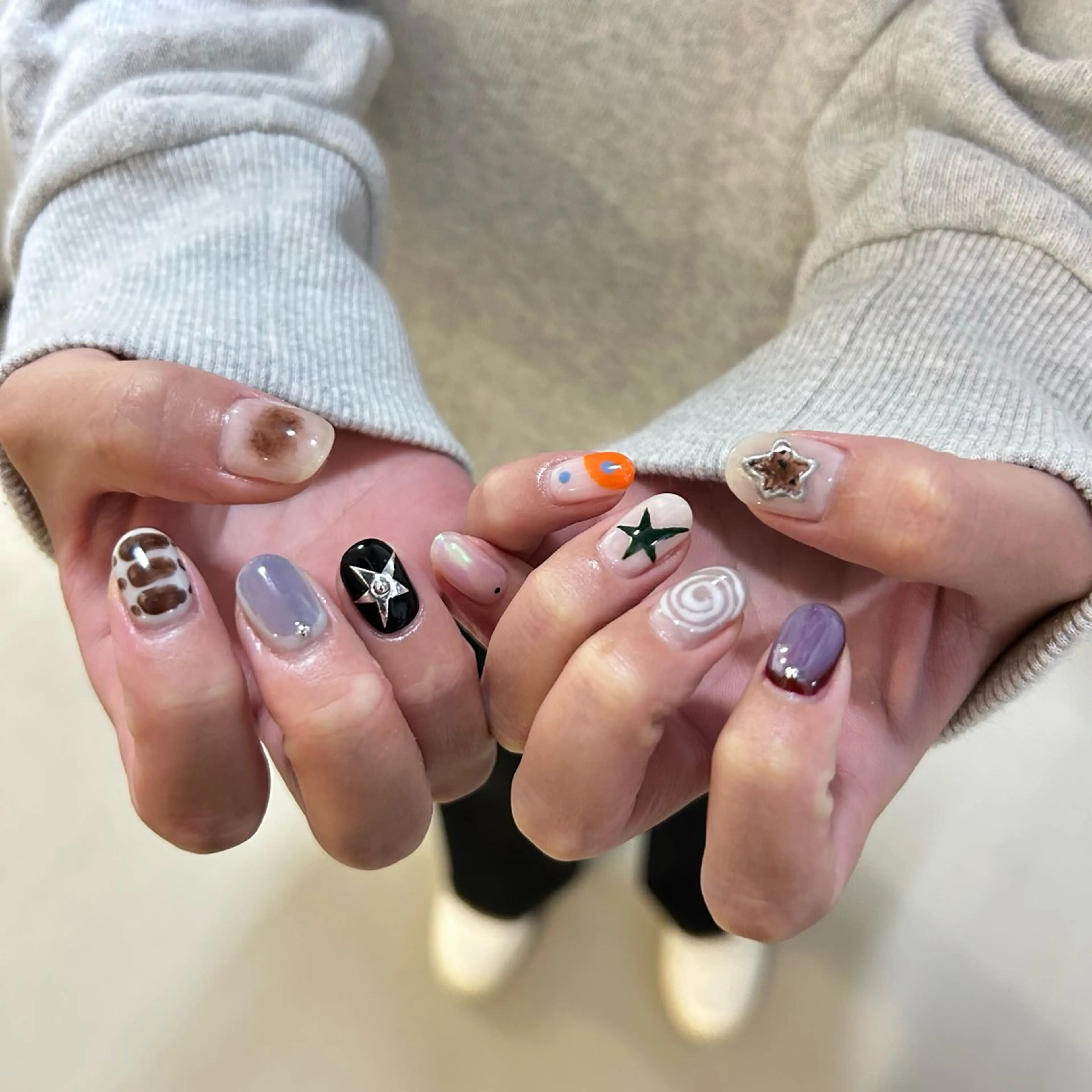 ネイル 春日井Dahlia Beauty中川のネイルデザイン