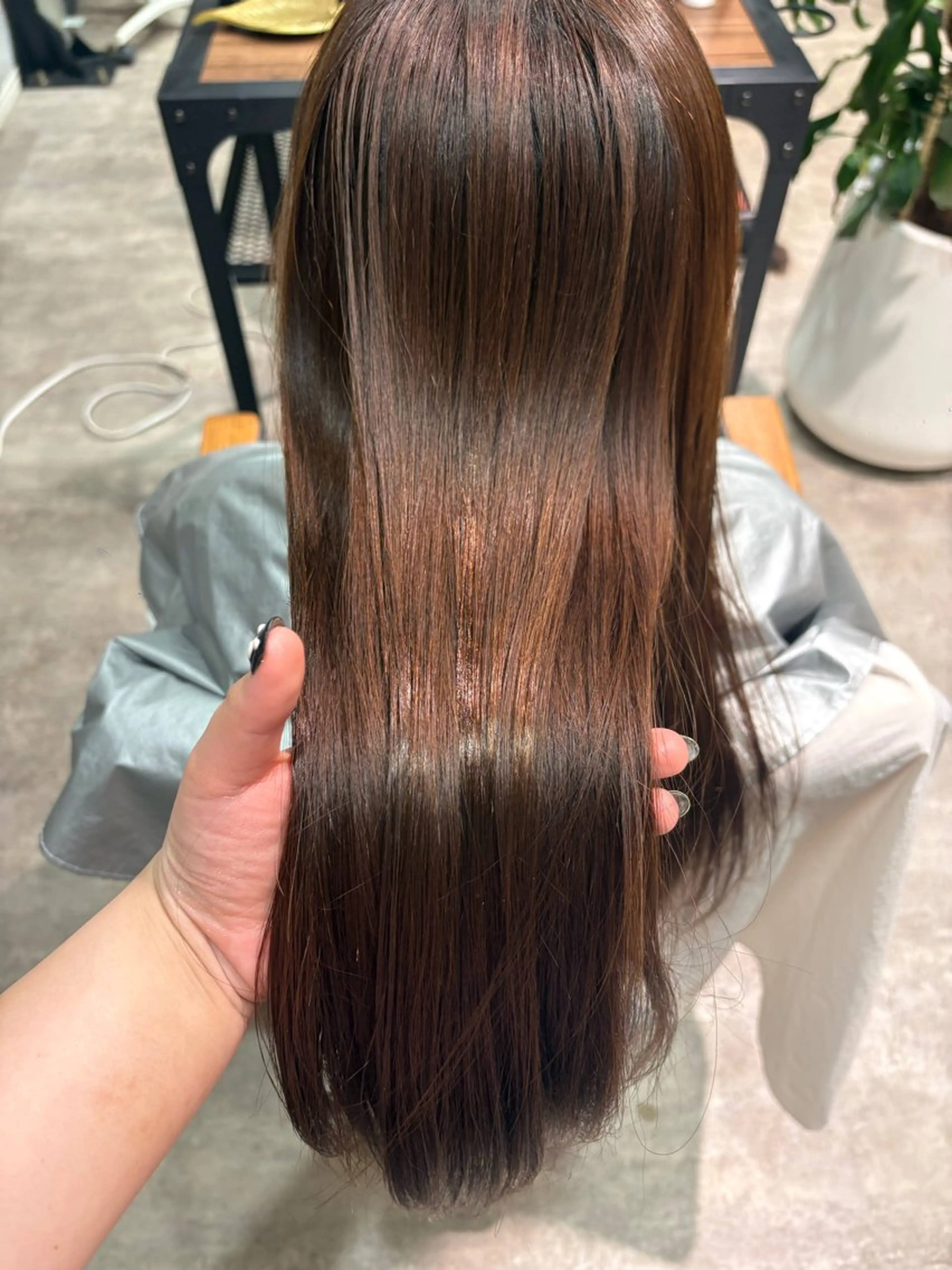 ロング トリートメント 佐伯 美麗のヘアスタイル