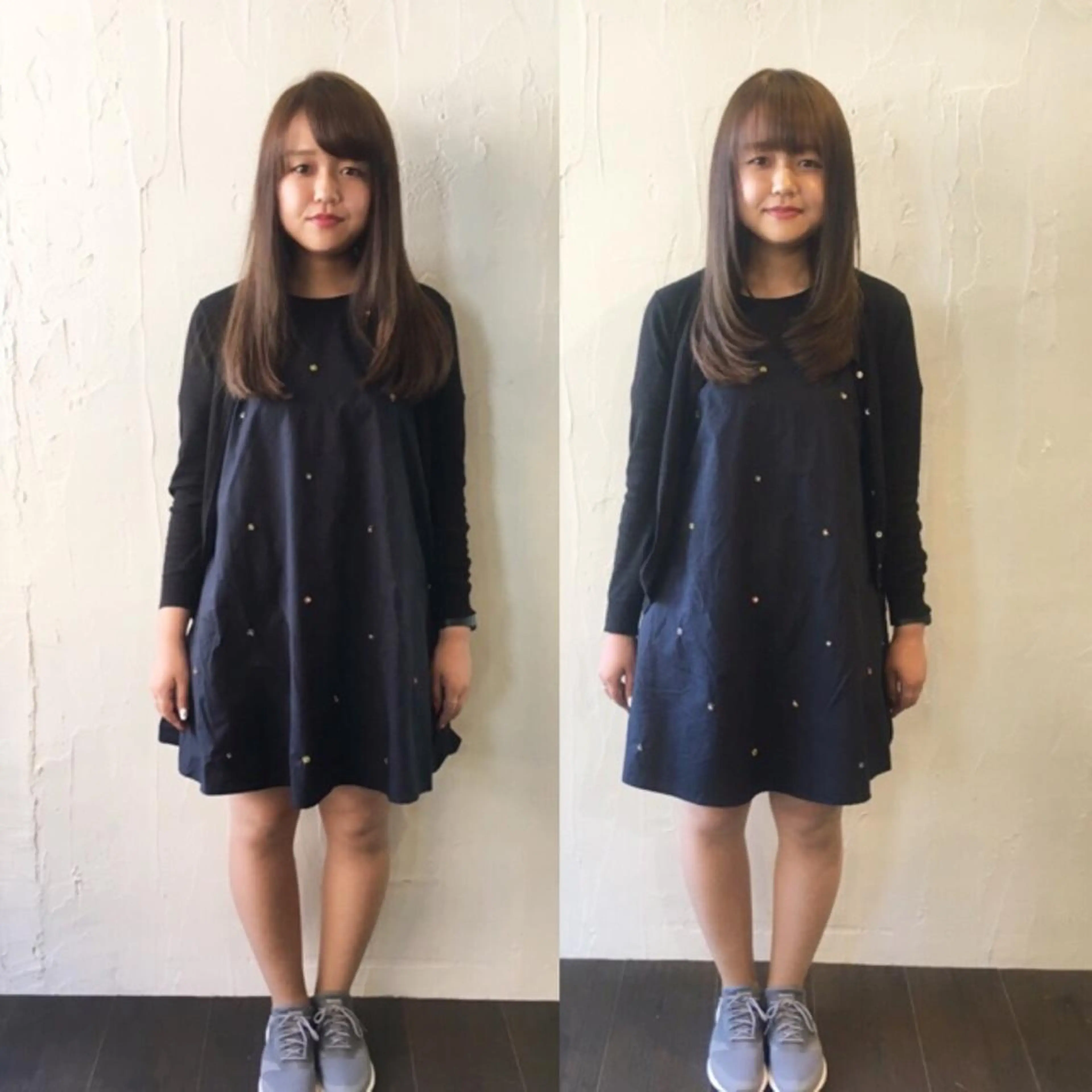 ロング 顔周りカット ハイレイヤー レイヤーカット ロング 似合わせカット 髪質改善縮毛矯正 専門店のヘアスタイル