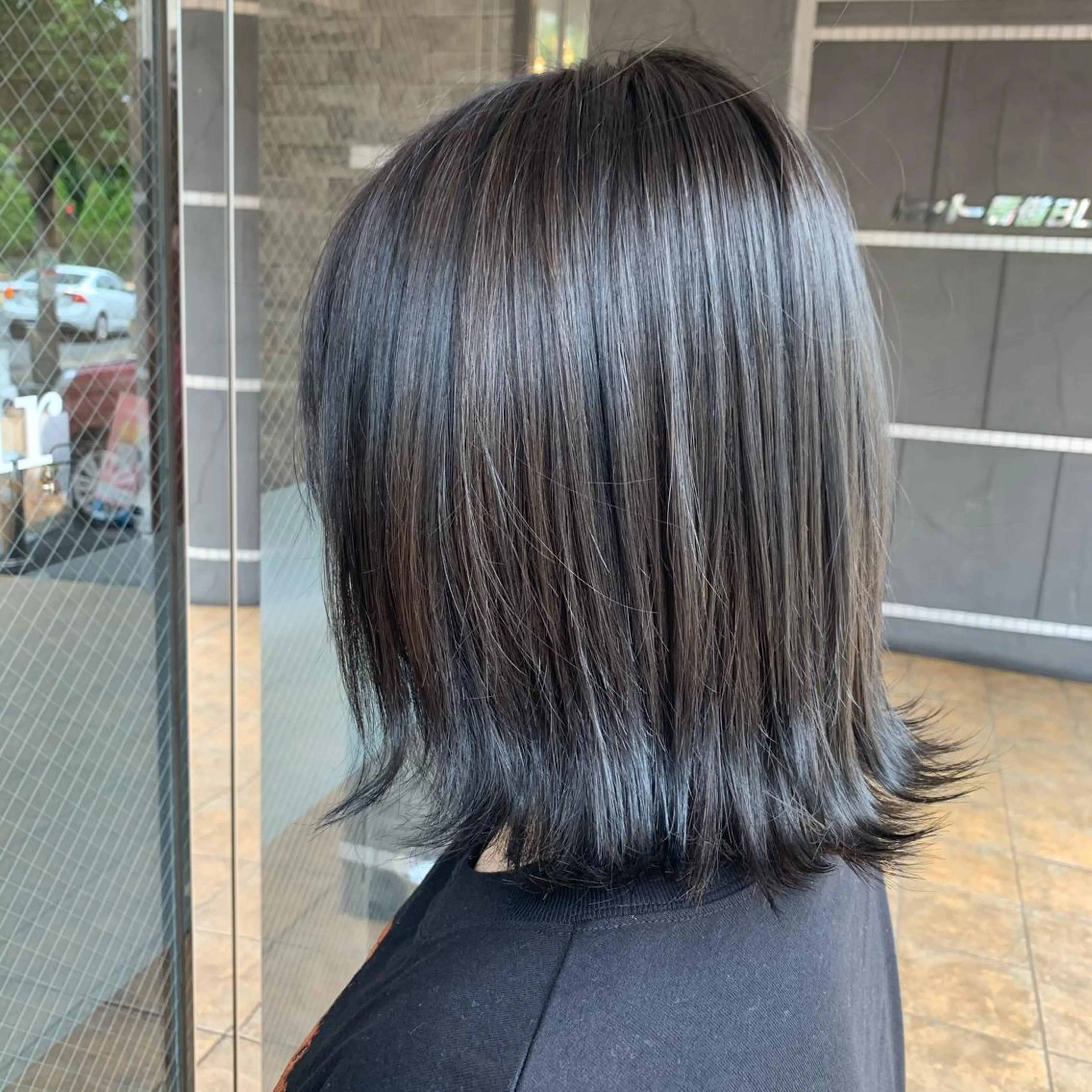 ミディアム カラー HairDesign Azurのヘアスタイル