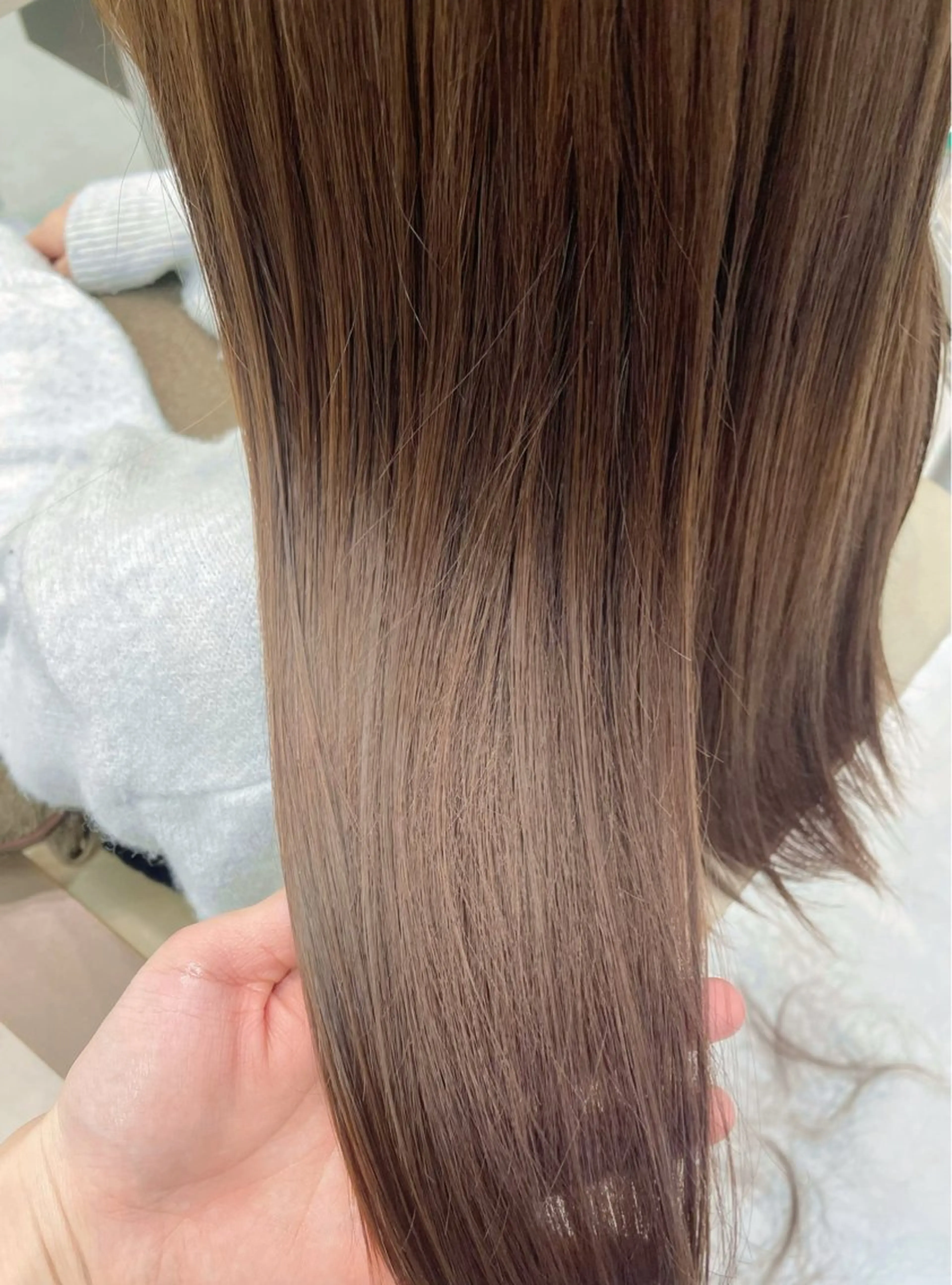 ロング ヘアカラー かずや🍀/髪質改善 /艶髪カラー/眉毛のヘアスタイル