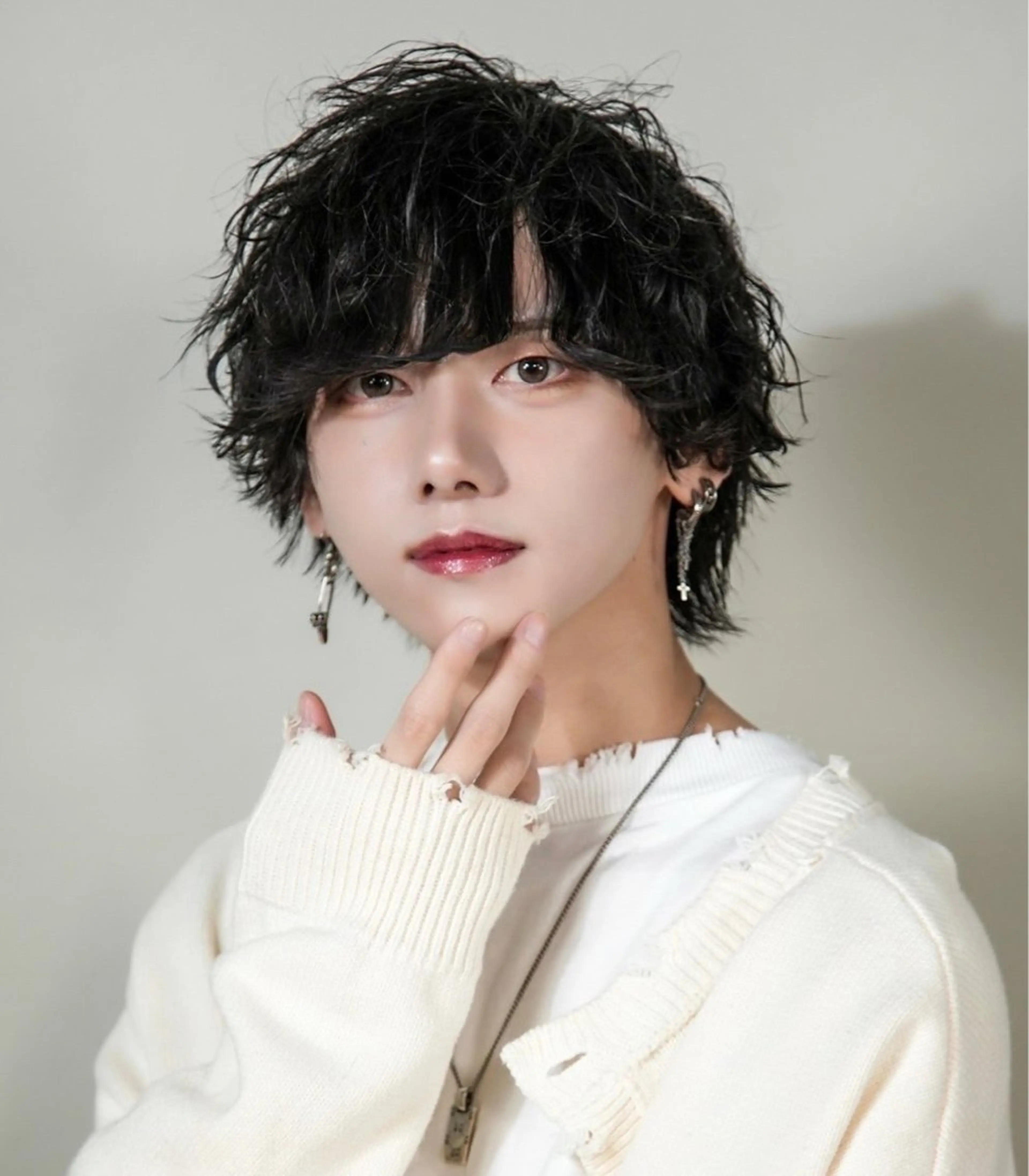 ショート メンズ マッシュウルフ マッシュ メンズウルフカット ウルフカット 🔥EDEN春日部パ ーマ特化SHOTAのヘアスタイル