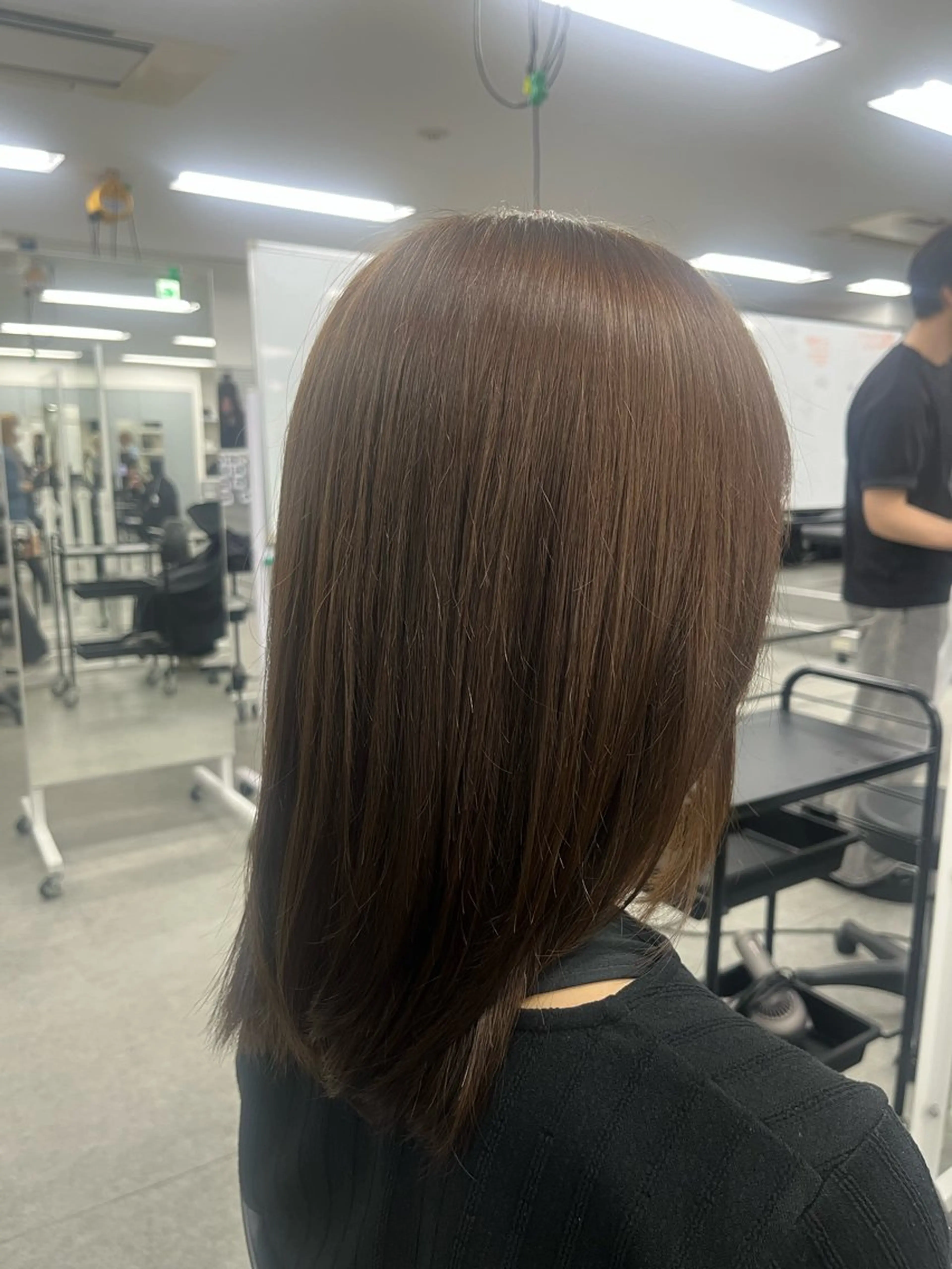 ミディアム ヘアカラー 透明感×似合わせ Syuyaのヘアスタイル