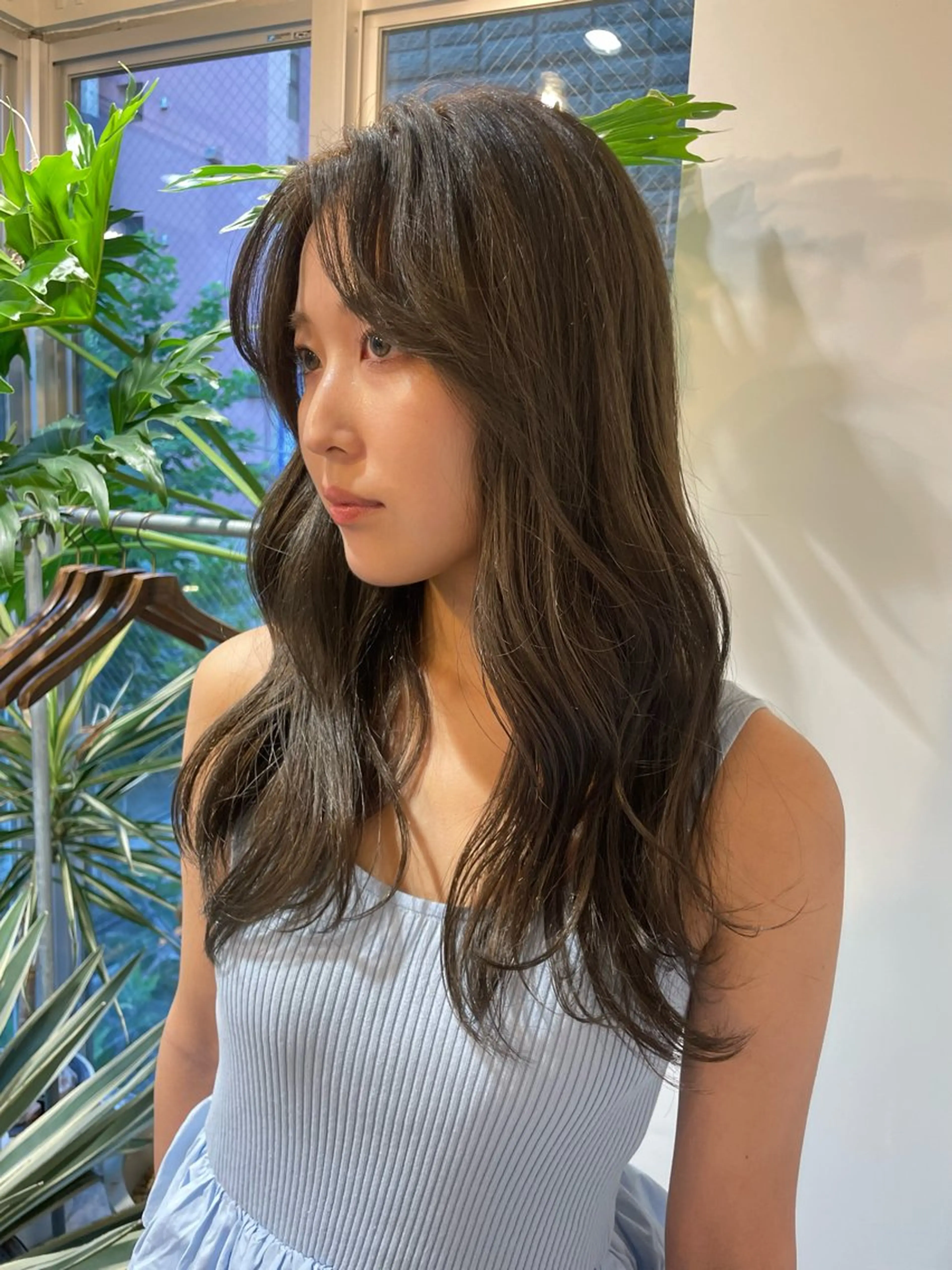 ロング ヘアカラー トリートメント 透明感カラー 🦋AYAのヘアスタイル