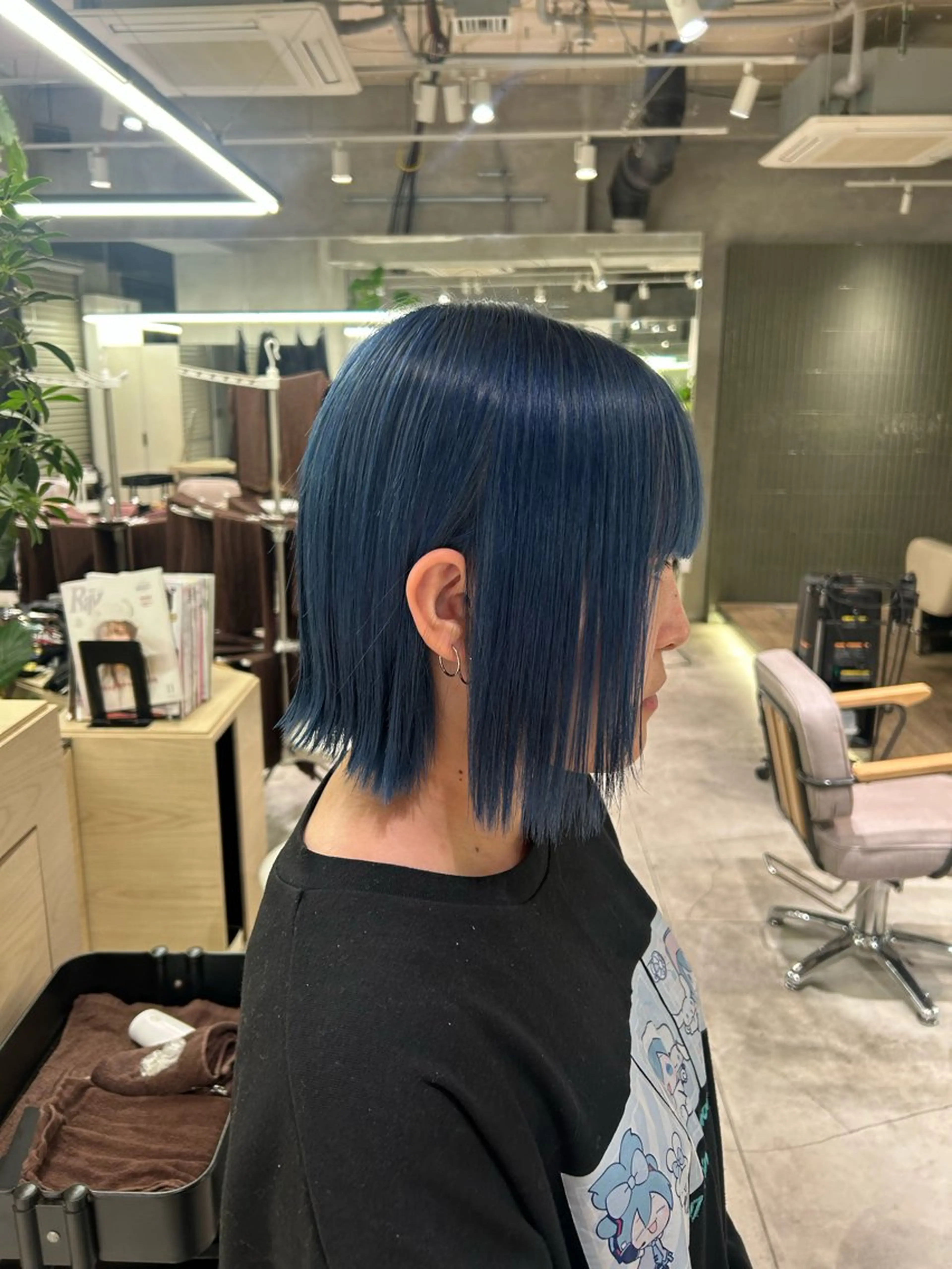 ショート カラー ハイトーンカラー ボブ 結衣/ 無料カットモデル🎀のヘアスタイル