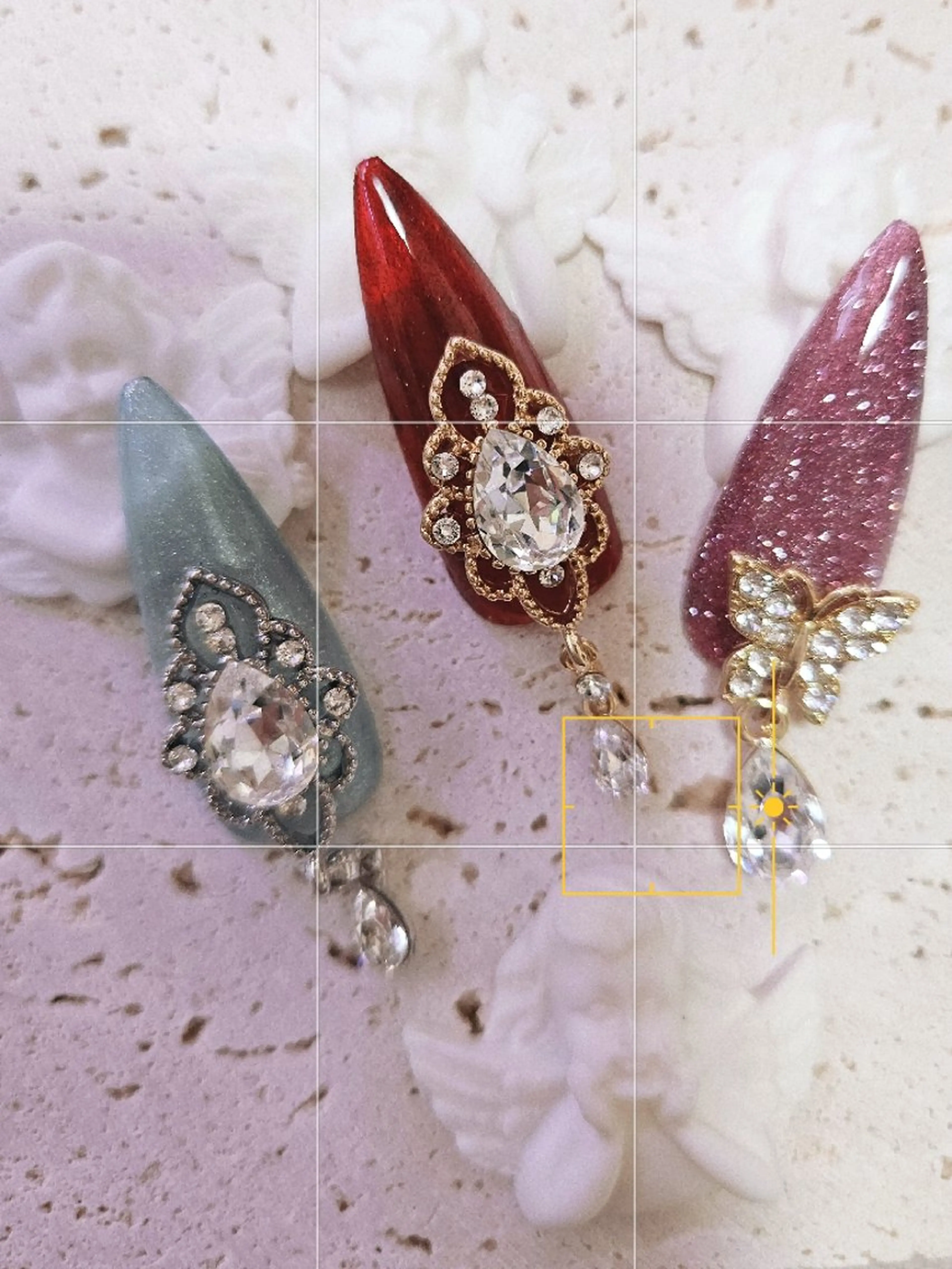 ネイル キラキラネイル sweet rose所属・sweet　 roseのネイルデザイン