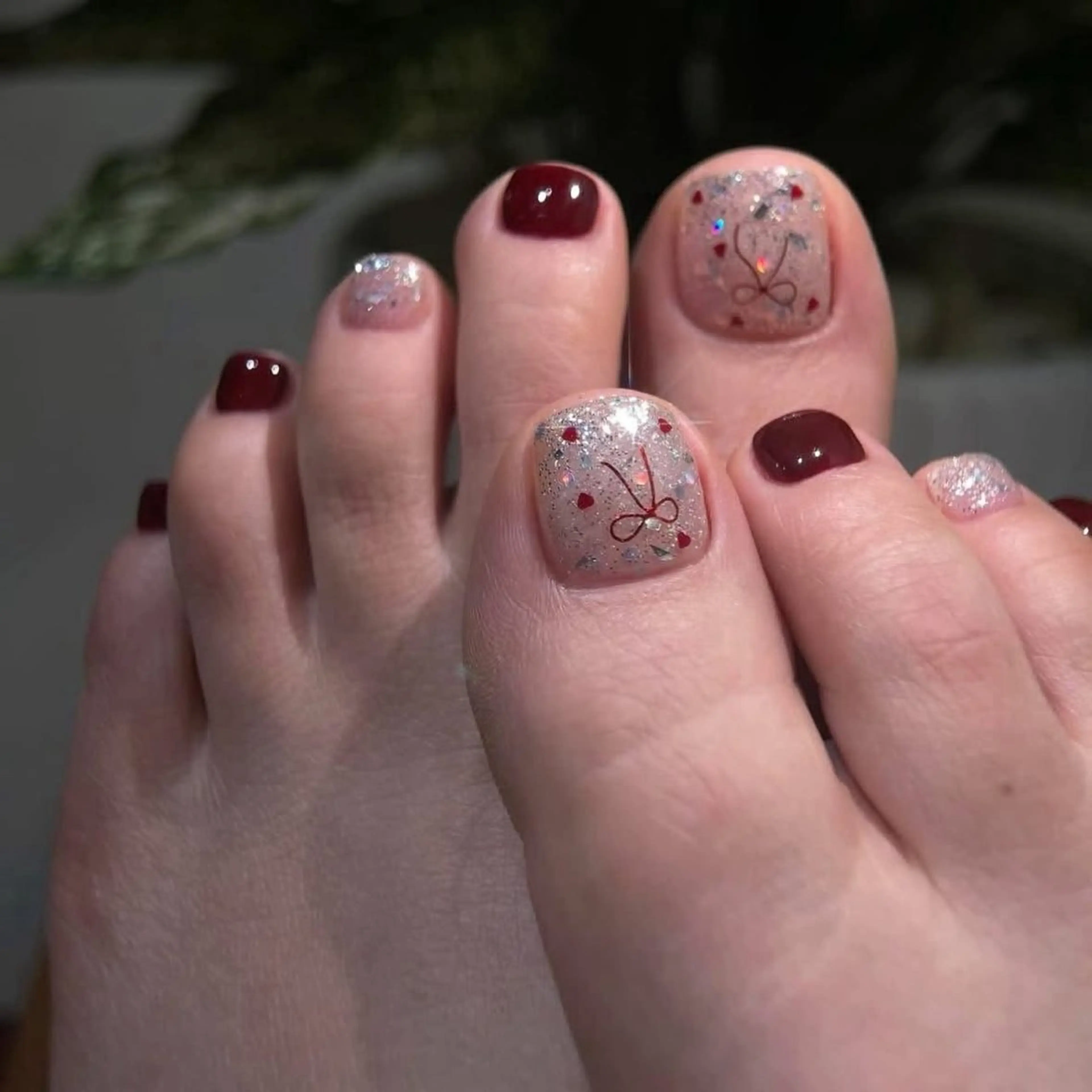 フットシンプル持ち込みデザインの写真