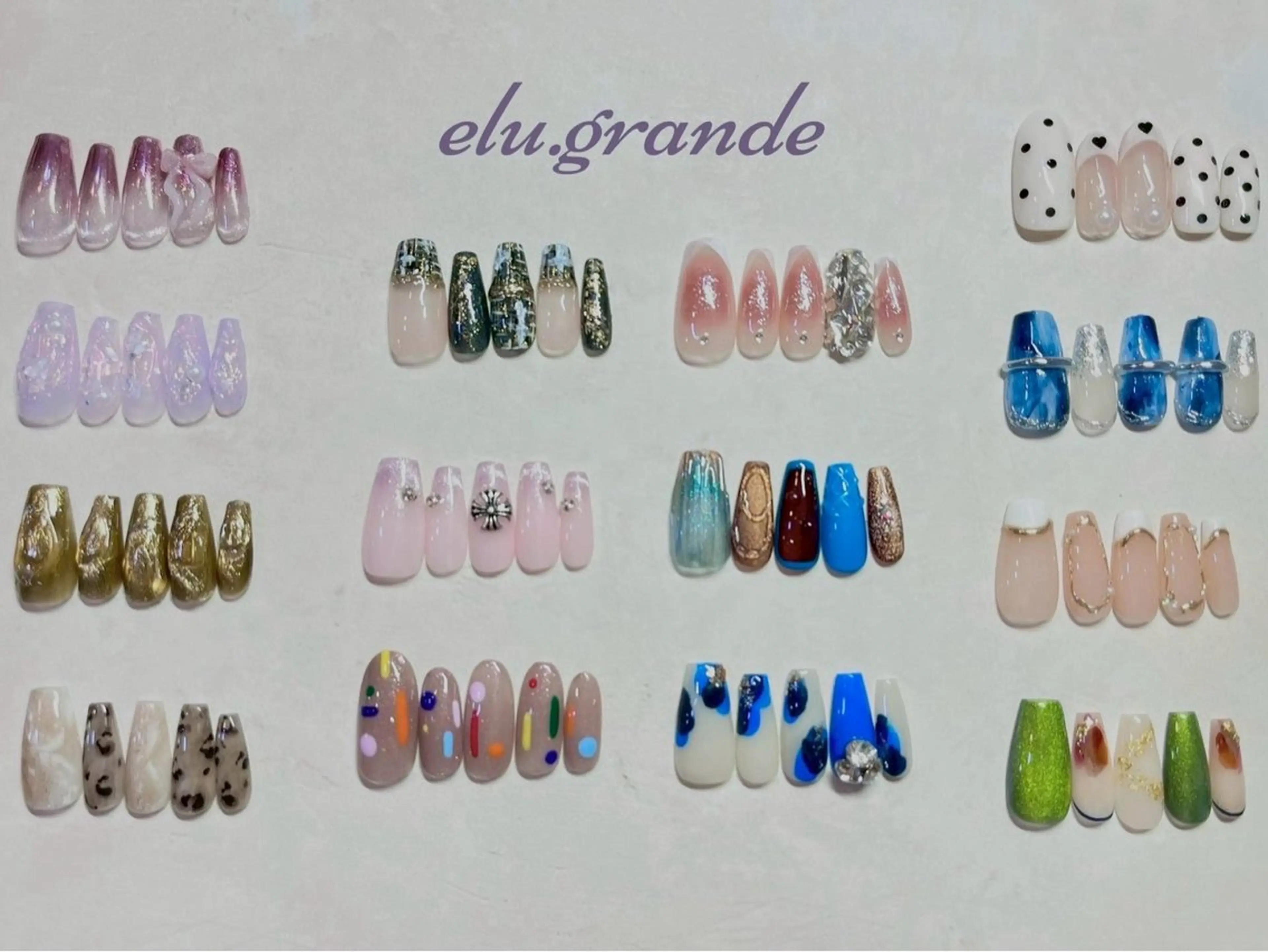 ネイル ハンドネイル elu船橋店 KAORIのネイルデザイン