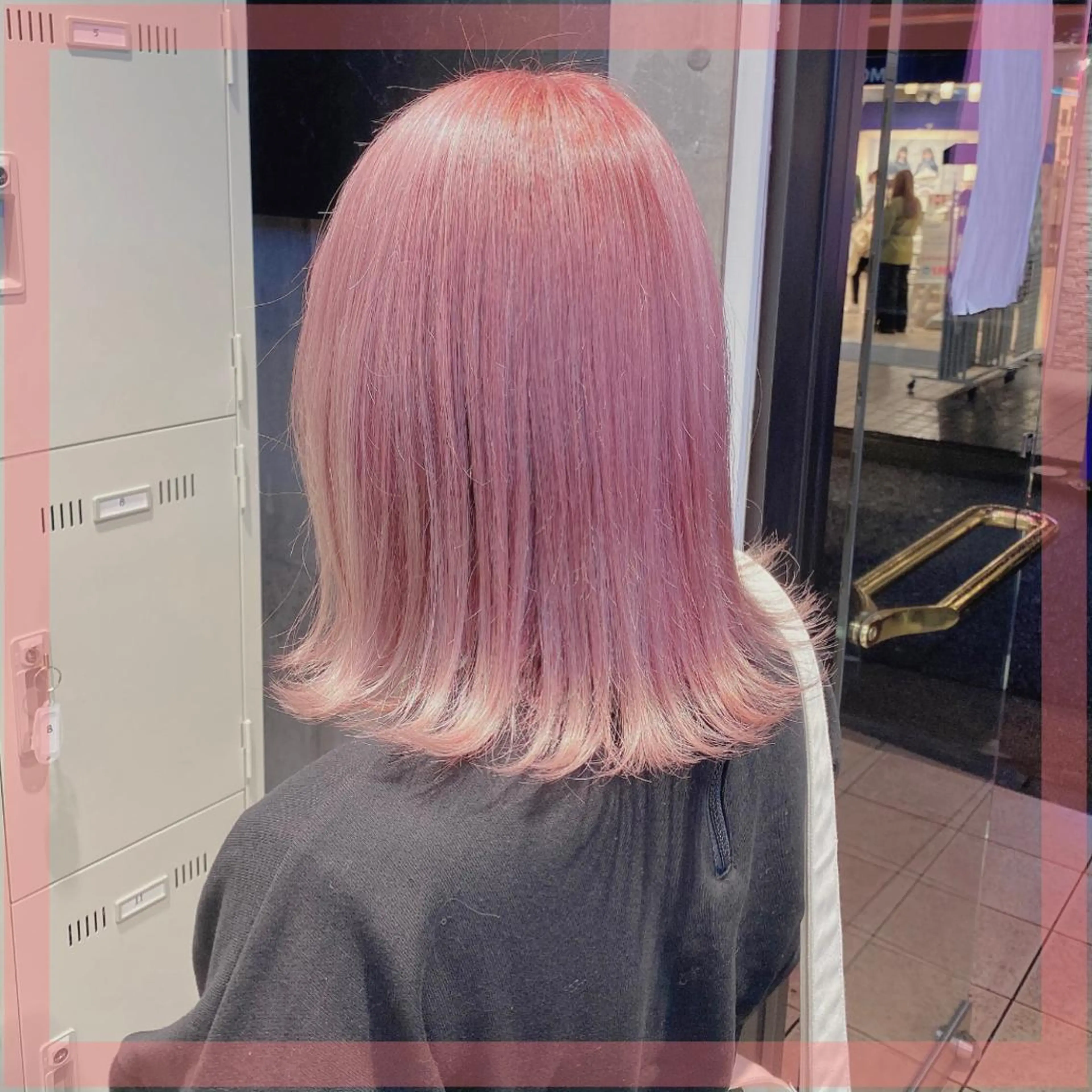 ミディアム カラー ヘアアレンジ メンズ キッズ ハイトーン美容師 MASATOのヘアスタイル