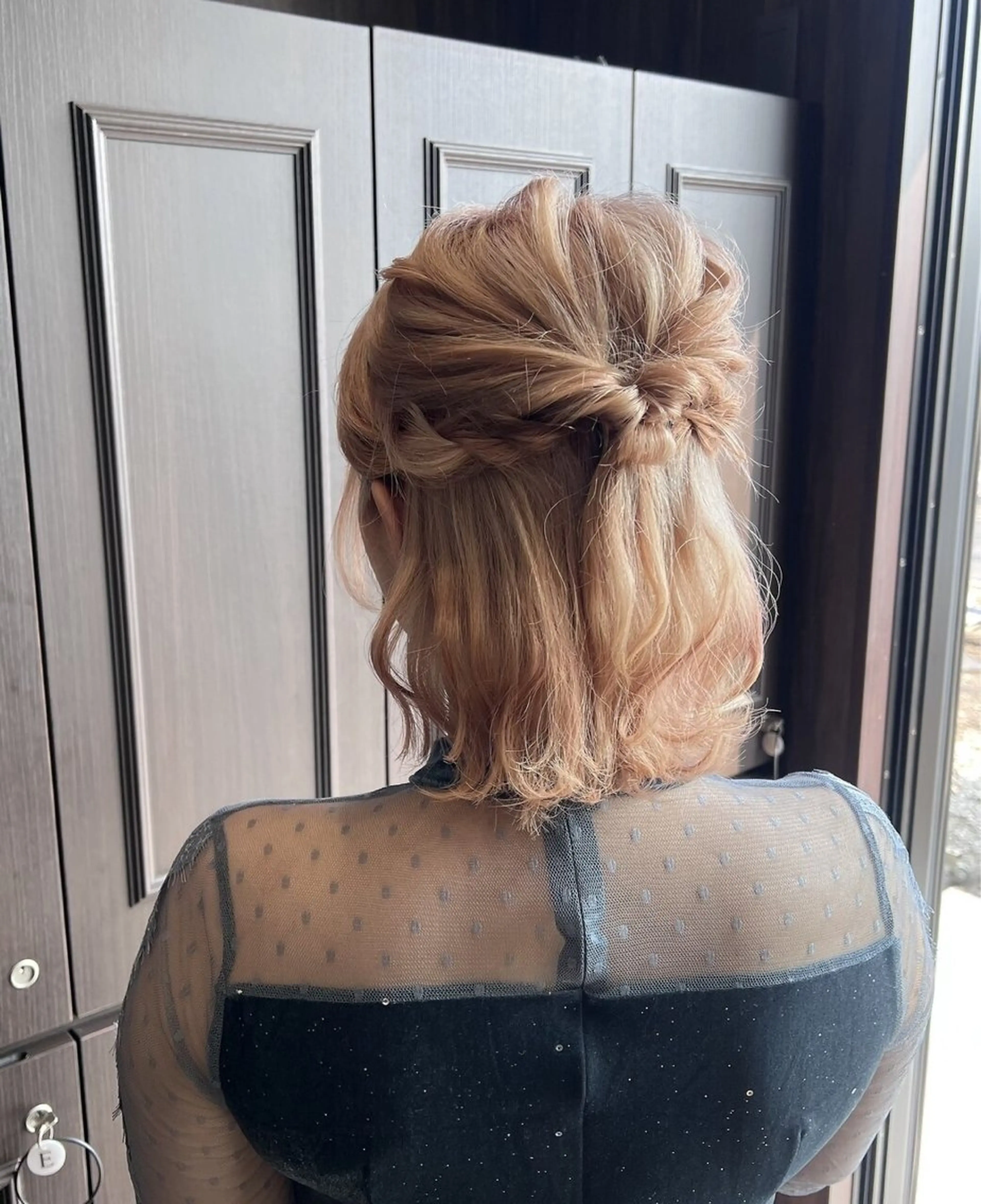 ヘアアレンジ ヘアセット 嶋田 奈央🐈のヘアスタイル