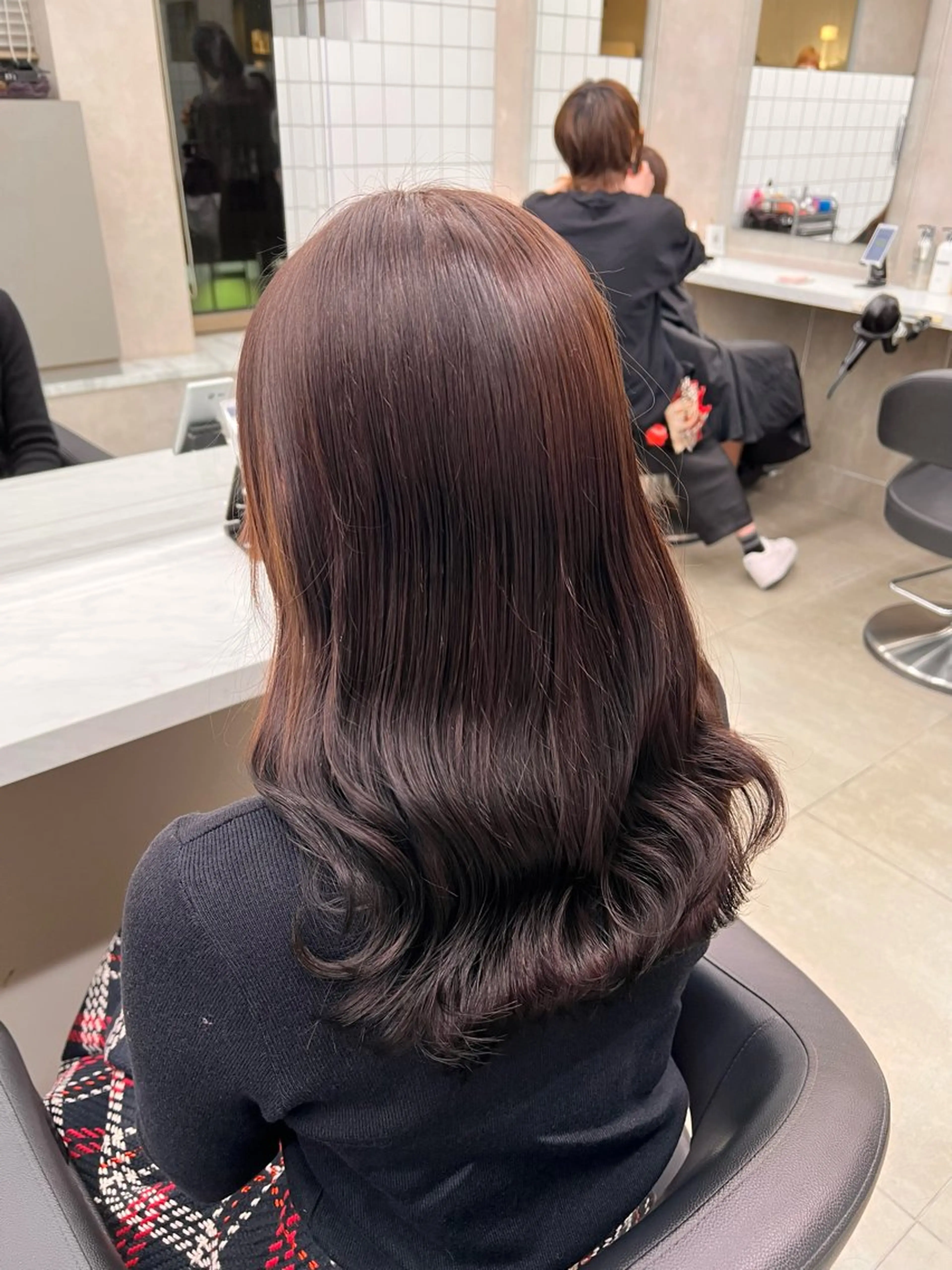 ロング カラー 💖札幌カラー 指名No.1💖玲奈のヘアスタイル