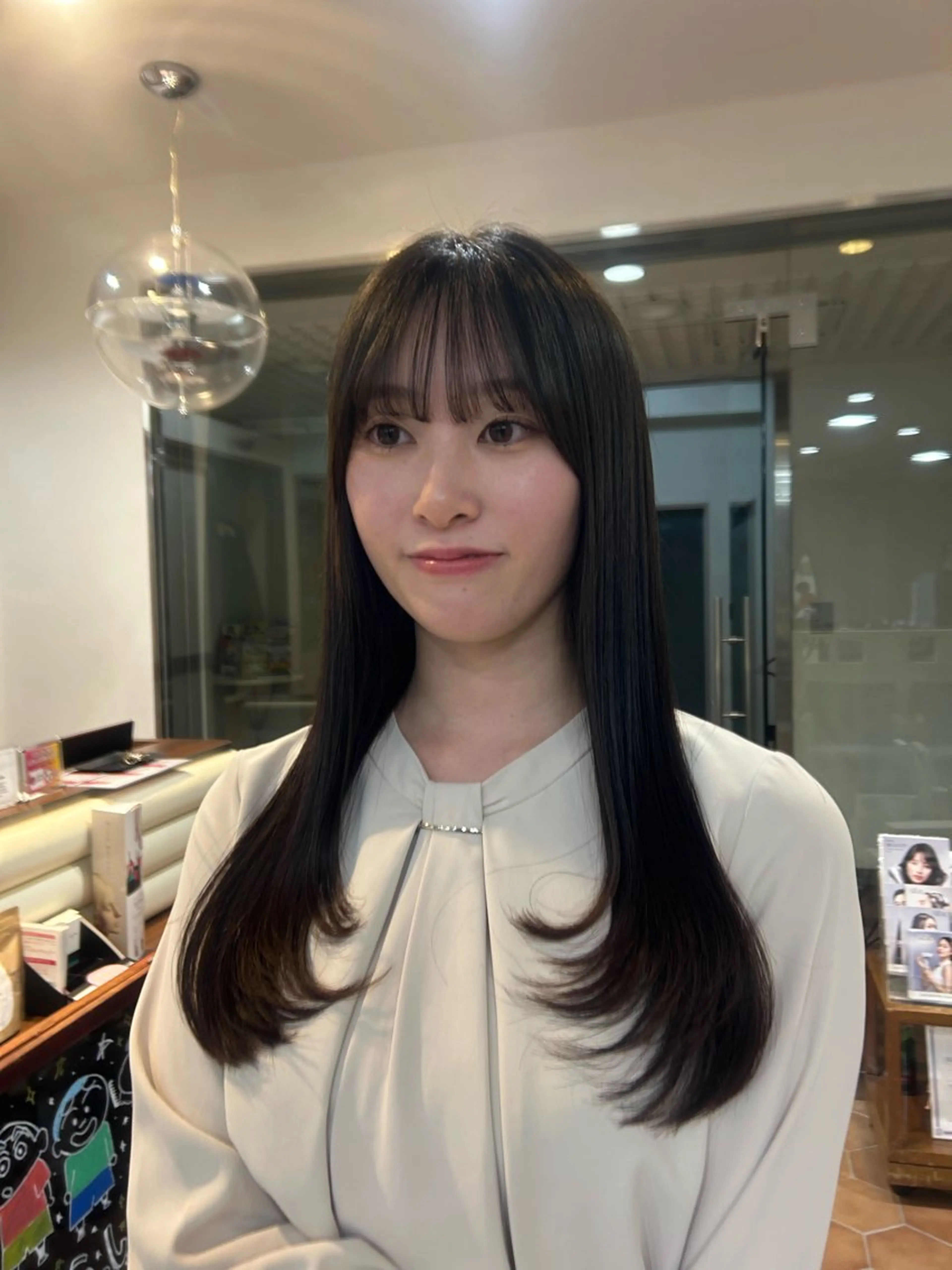 ロング レイヤーカット ローレイヤー 島桜子/レイヤー カット🤎🧸のヘアスタイル