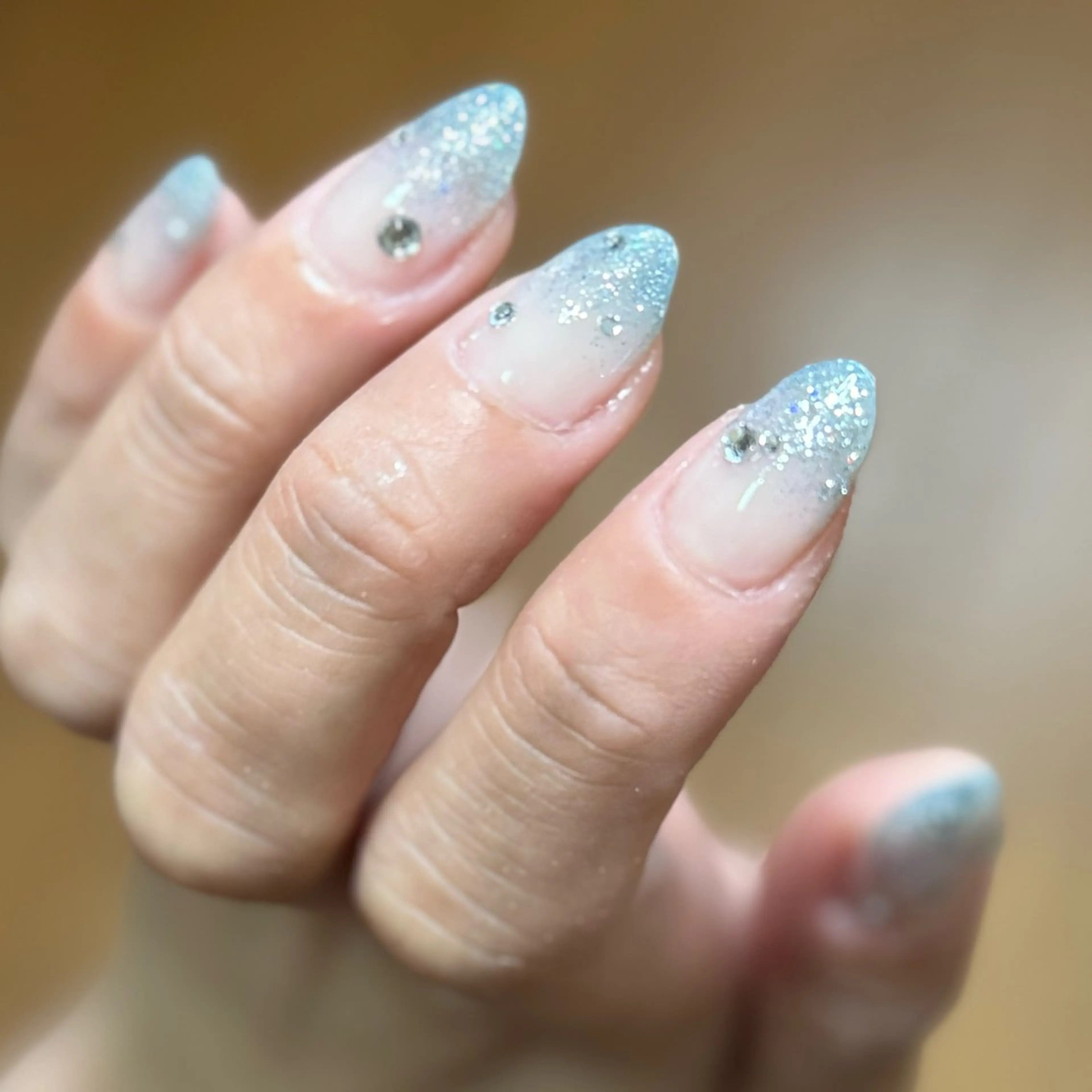 ネイル フラッシュネイル 韓国ネイル ロングネイル ハンドネイル Lemonail _mkのネイルデザイン