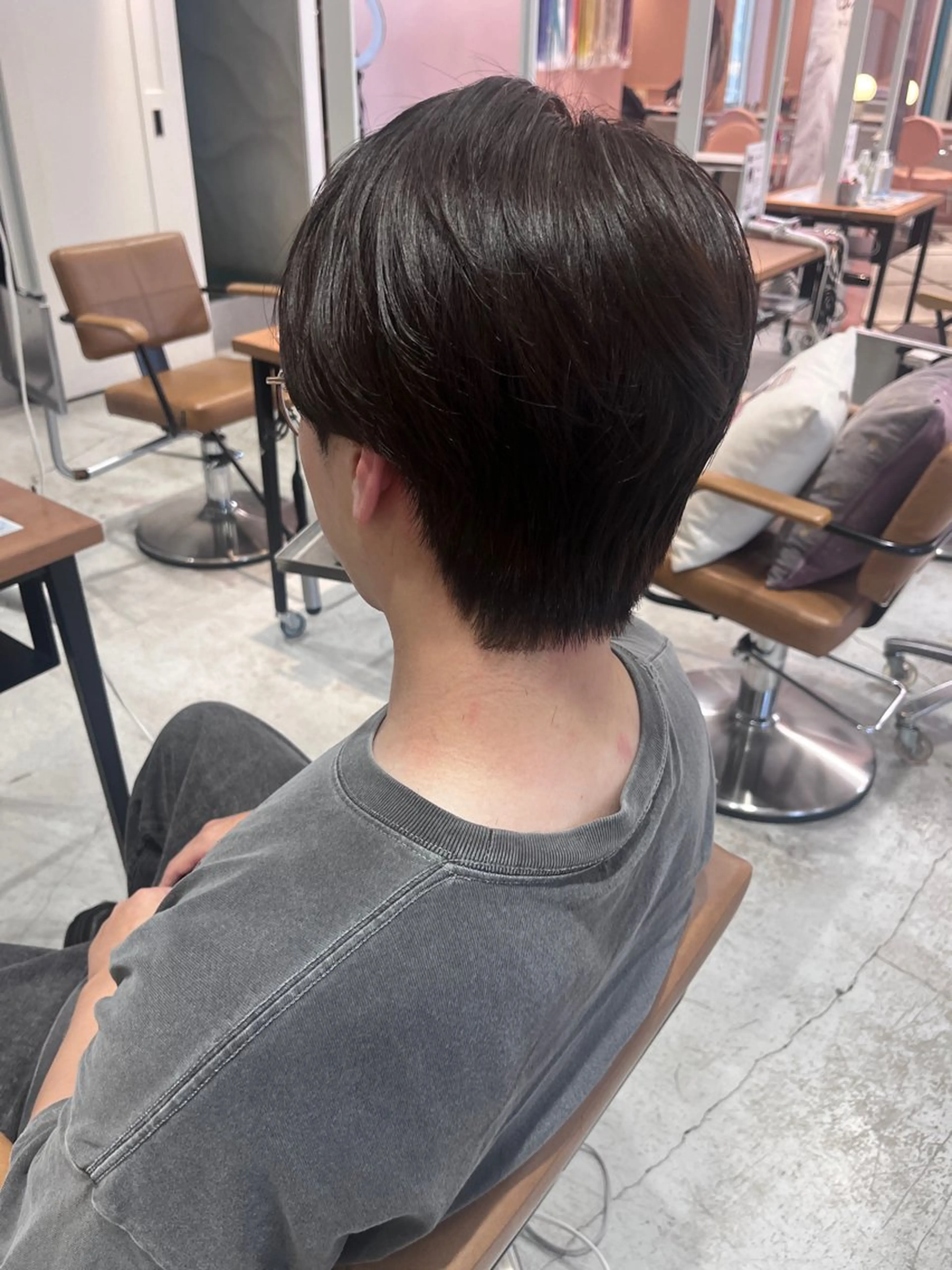 パーマ メンズ カット パーマ 大阪韓国メンズ特化 LUNAのヘアスタイル