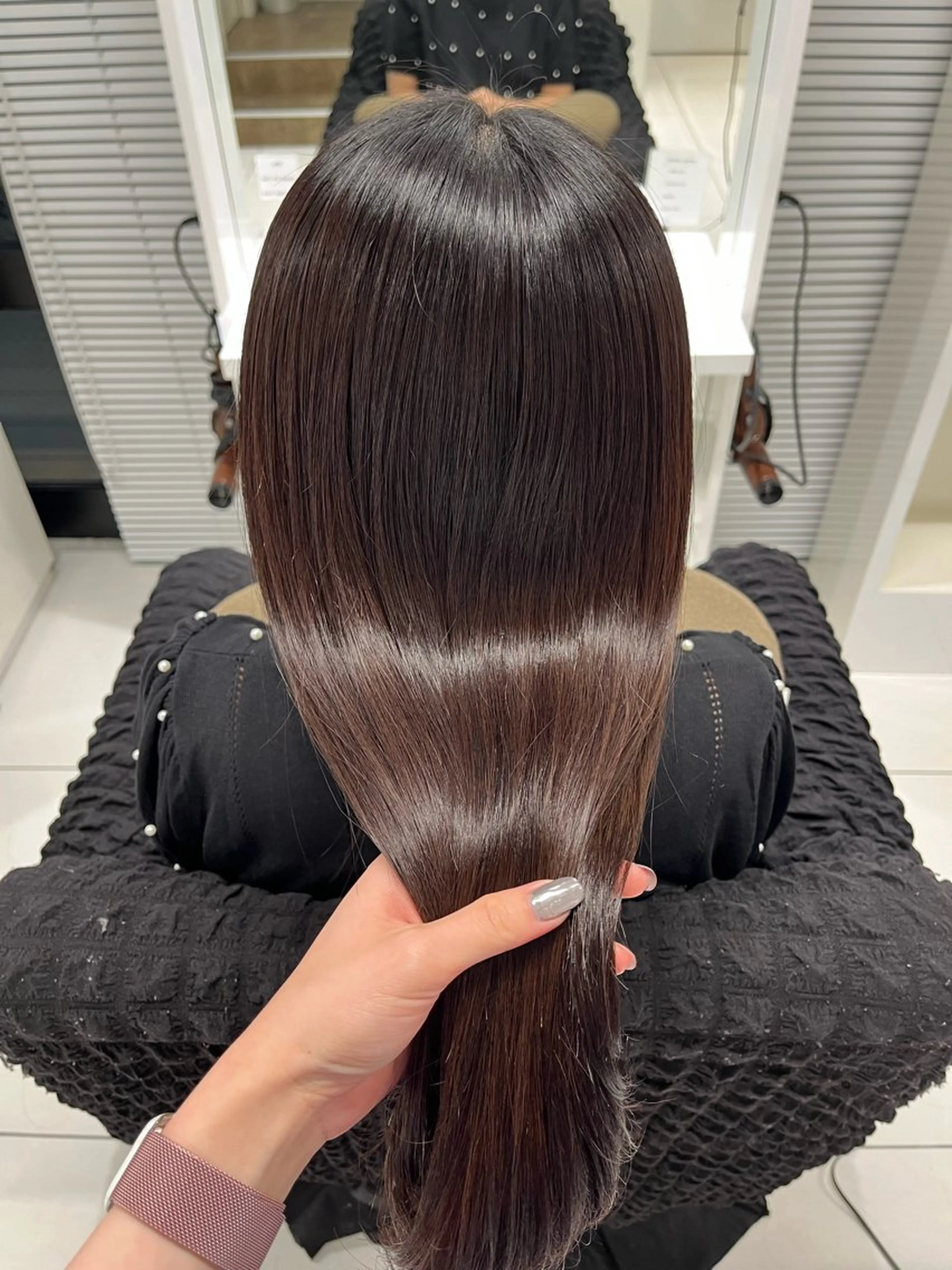トリートメント sena⌇ベージュ⌇ ブリーチなしWカラーのヘアスタイル