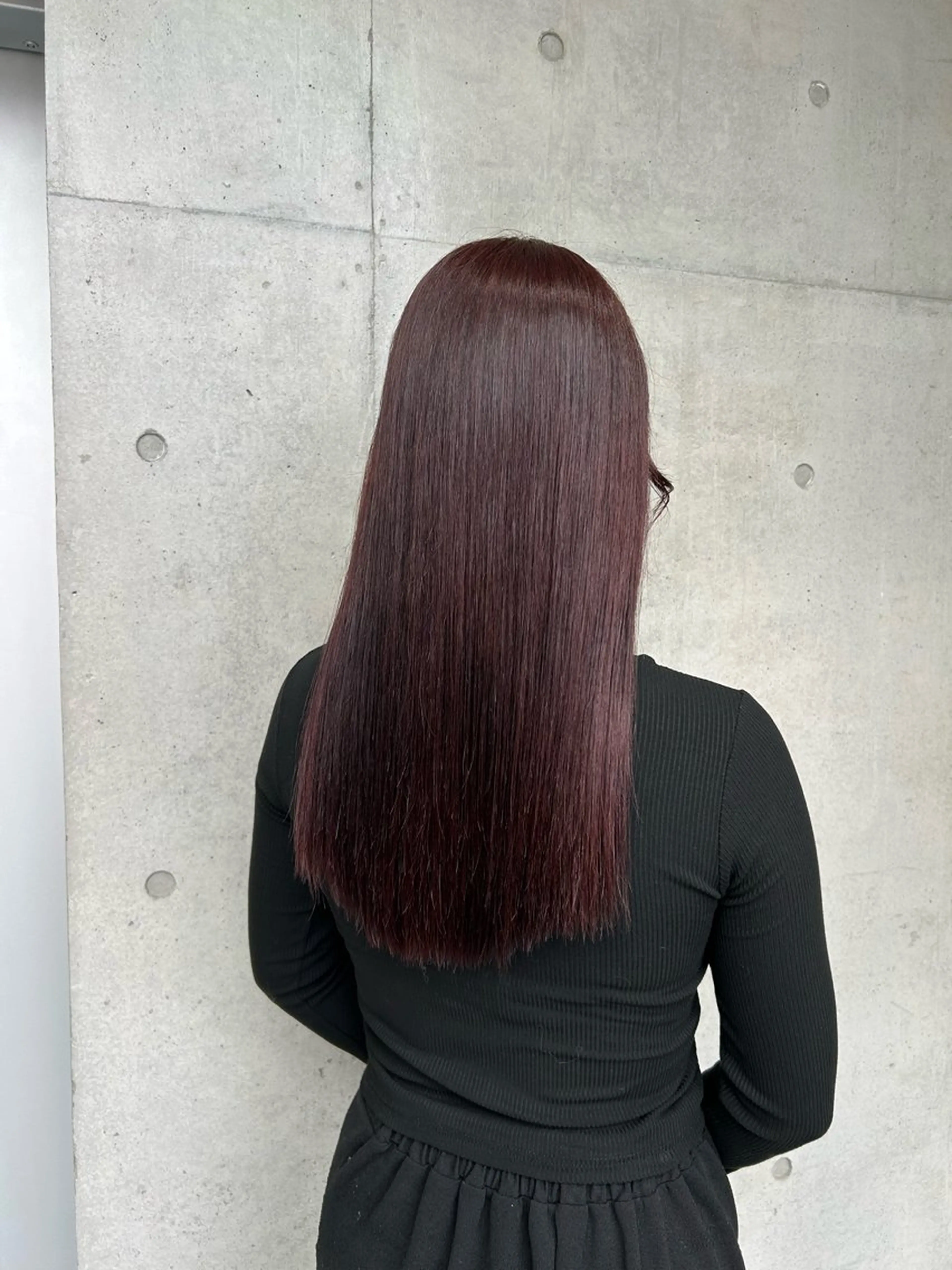 ロング カラー ヘアアレンジ カット ヘアカラー トリートメント ボブ艶モテカラー🫧 カリンのヘアスタイル