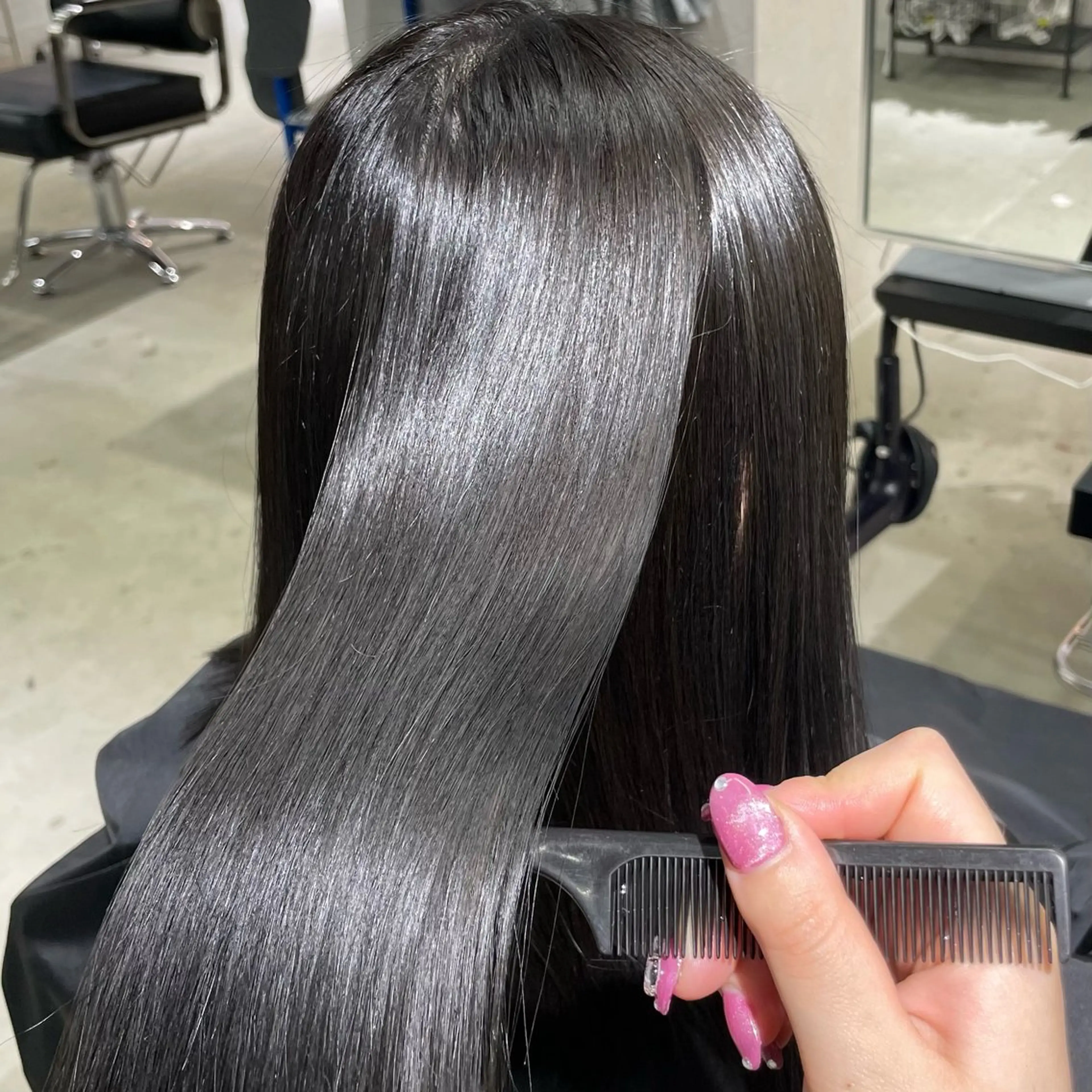 ロング 大阪／カラーモデル/ ハイトーン/みゅうのヘアスタイル