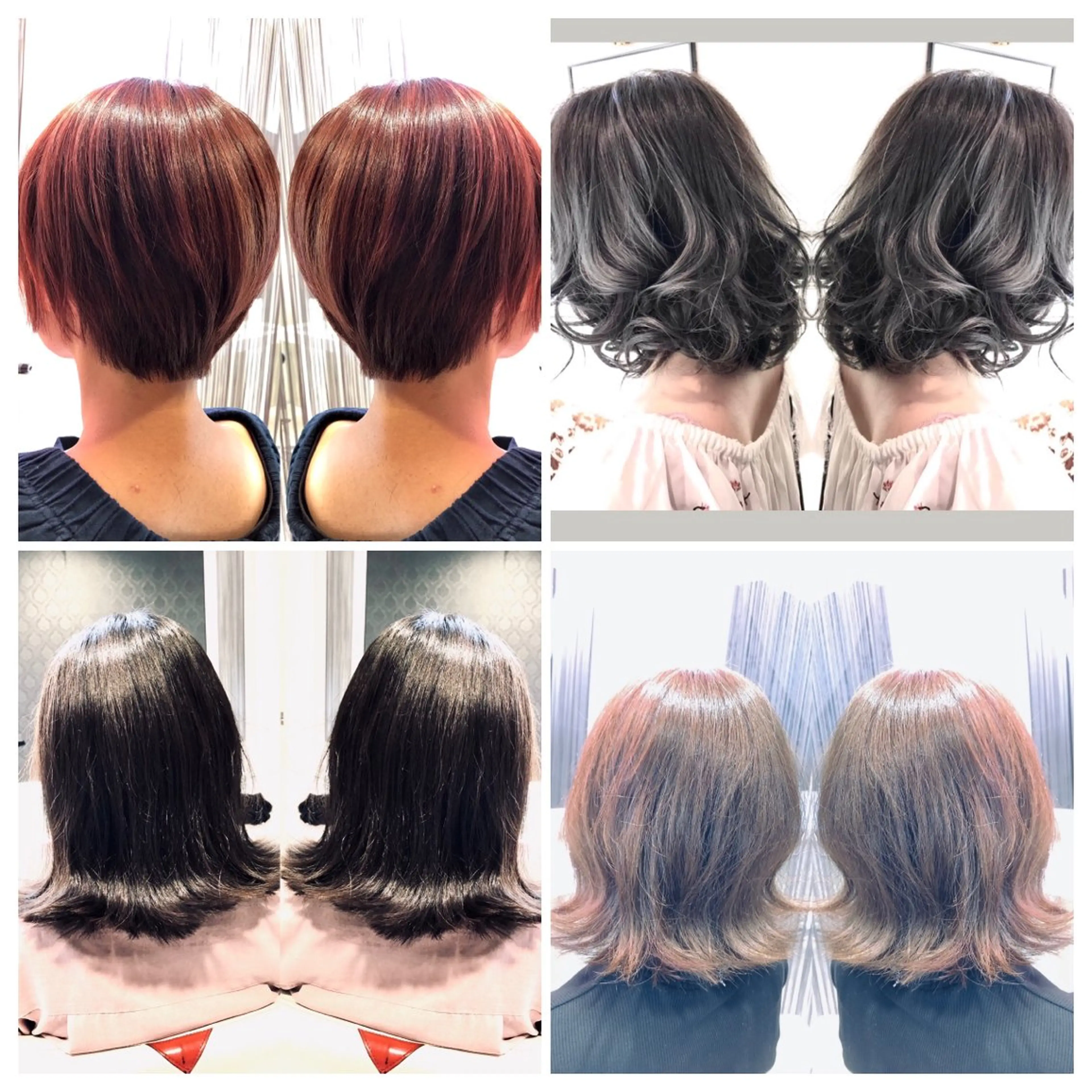 ミディアム 蓑輪 ミノワのヘアスタイル