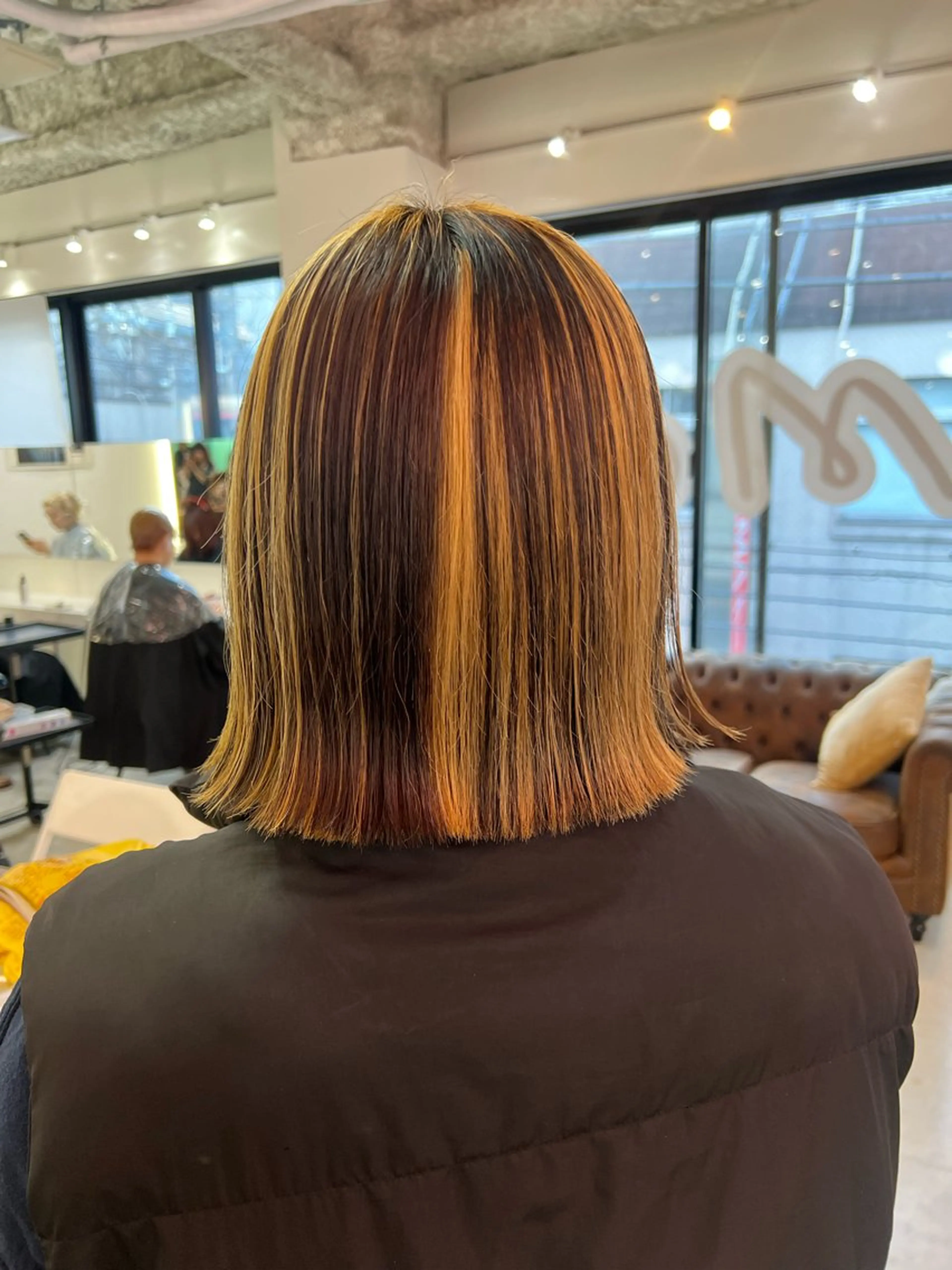 ミディアム 💥ウルフカット デザインあんな💥のヘアスタイル