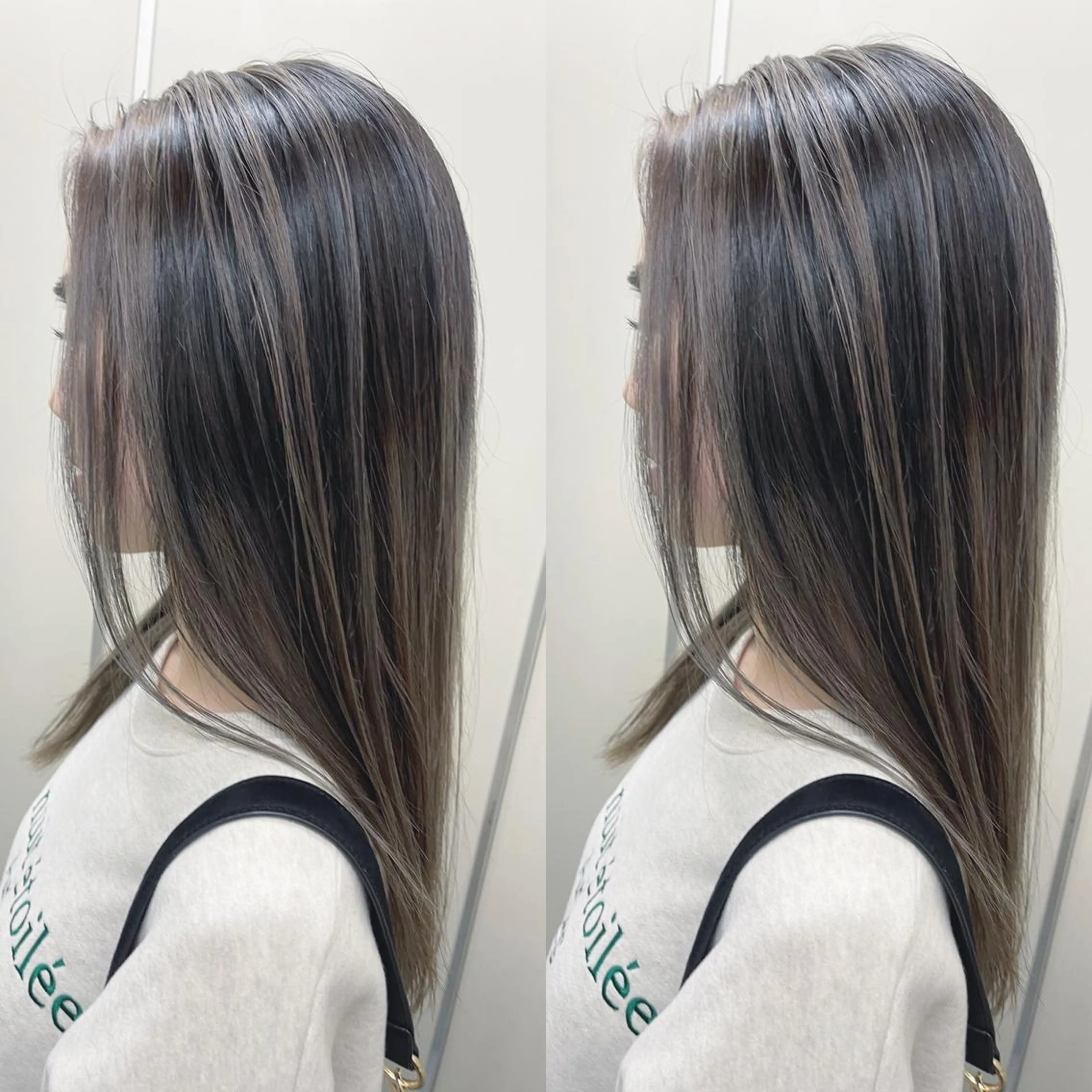 ロング ハイライト レイヤーカット H (エイチ) 烏丸御池店のヘアスタイル