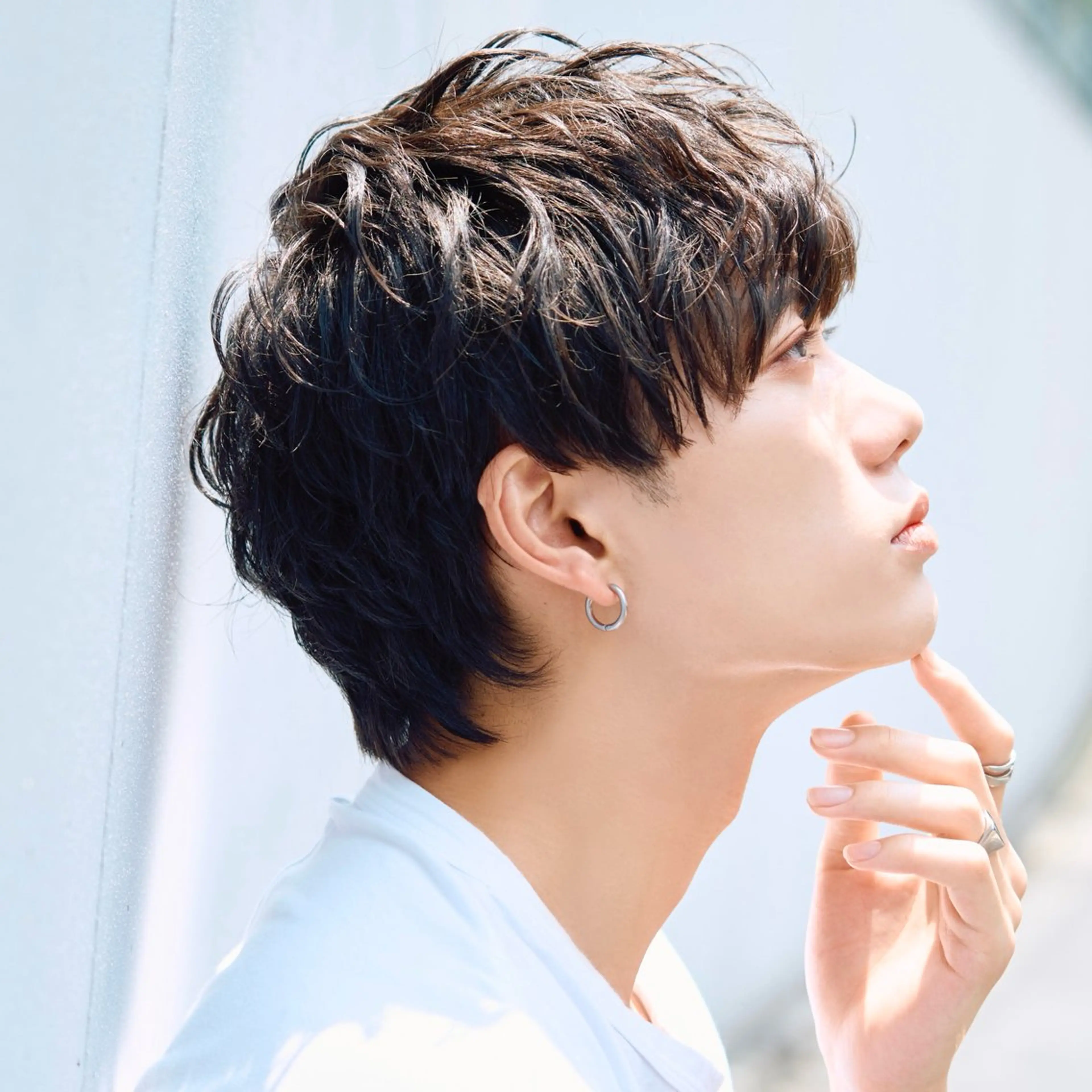 ショート パーマ メンズ メンズパーマ ニュアンスパーマ メンズ専門美容師✂︎ 大庭勝己のヘアスタイル