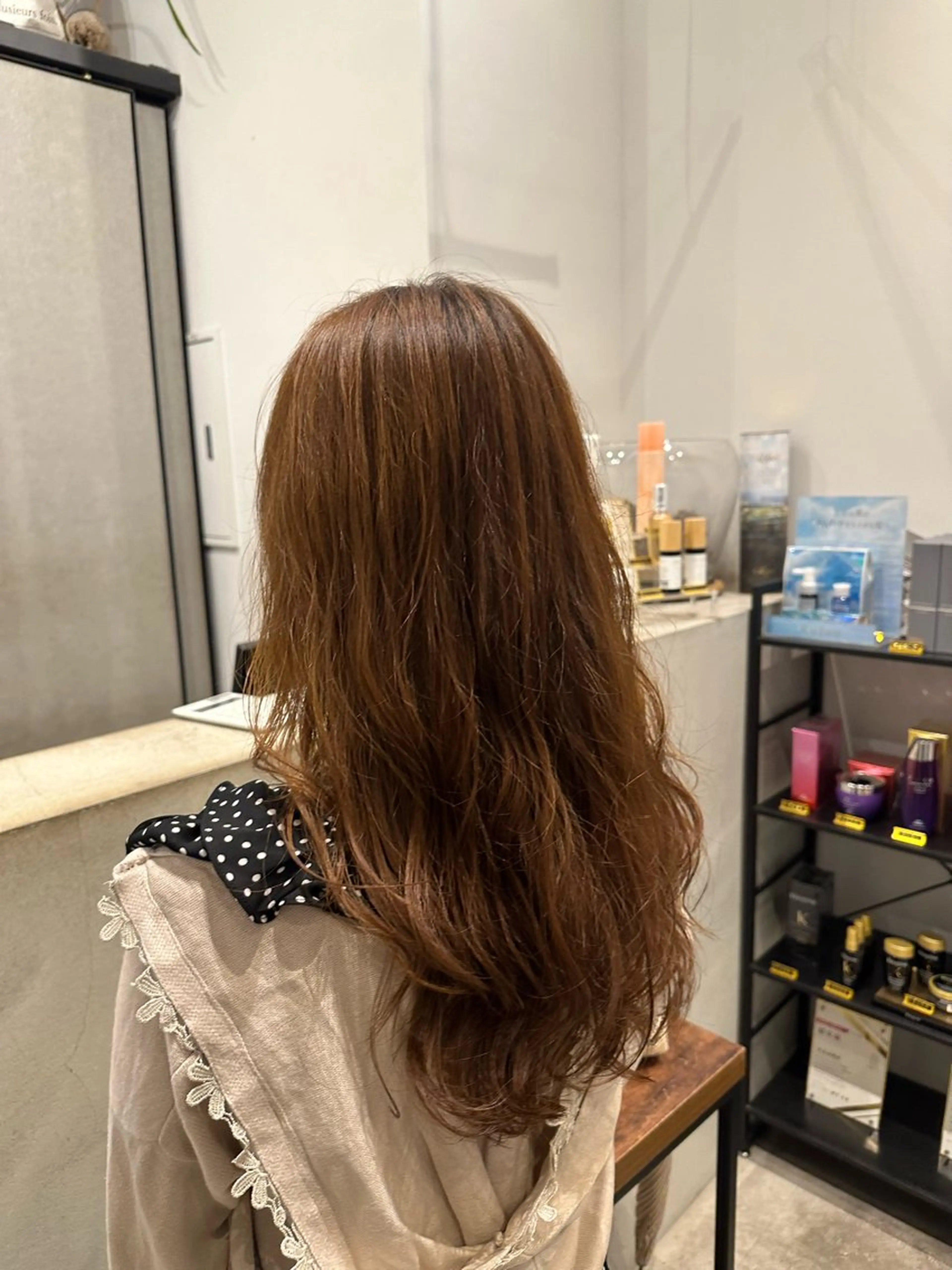 ミディアム パーマ ミディアムパーマ デジタルパーマ カット パーマ 川口開世 short cutのヘアスタイル