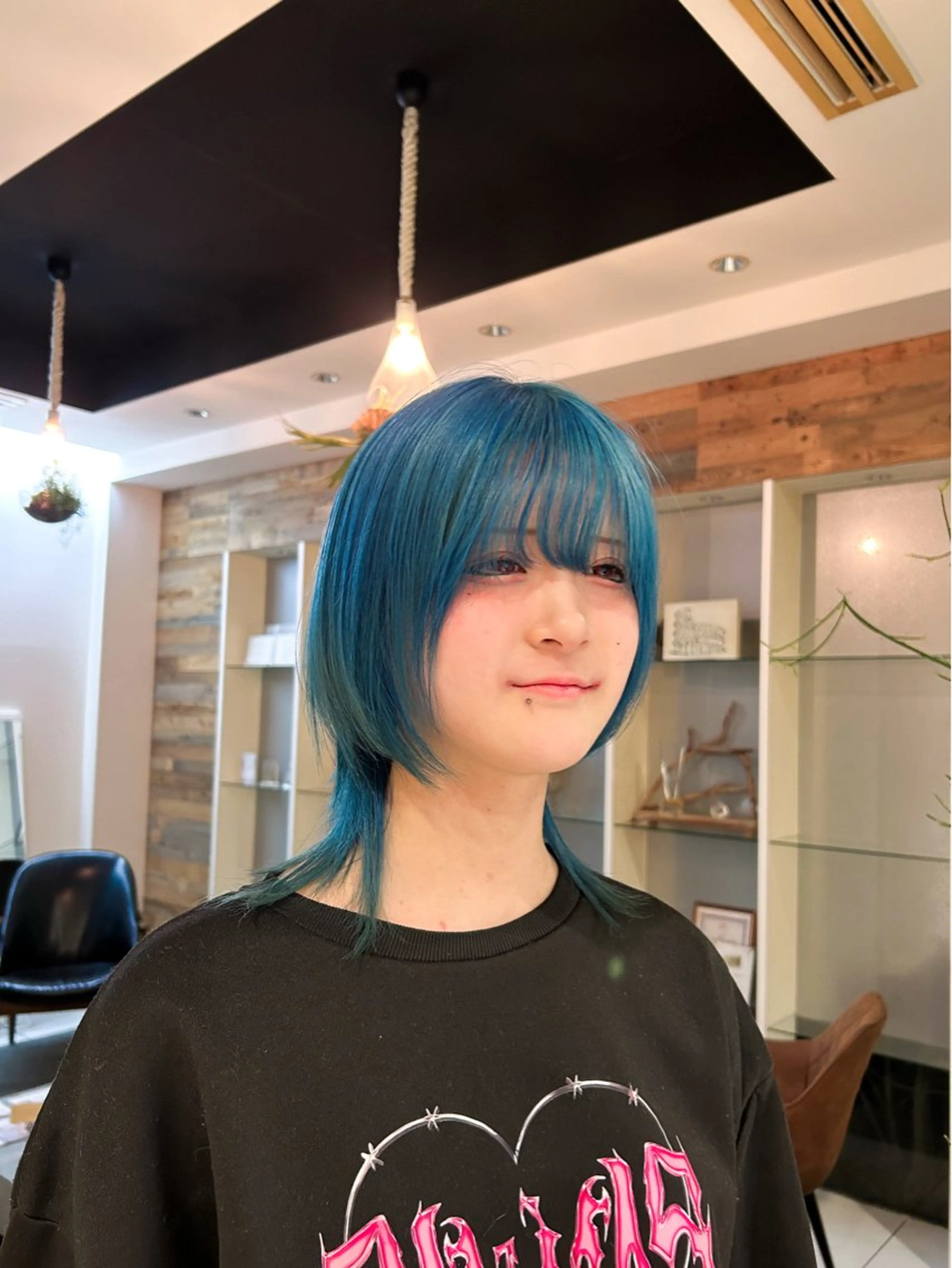 ケアブリーチ➕透明感カラー➕オージュアサロントリートメントの写真