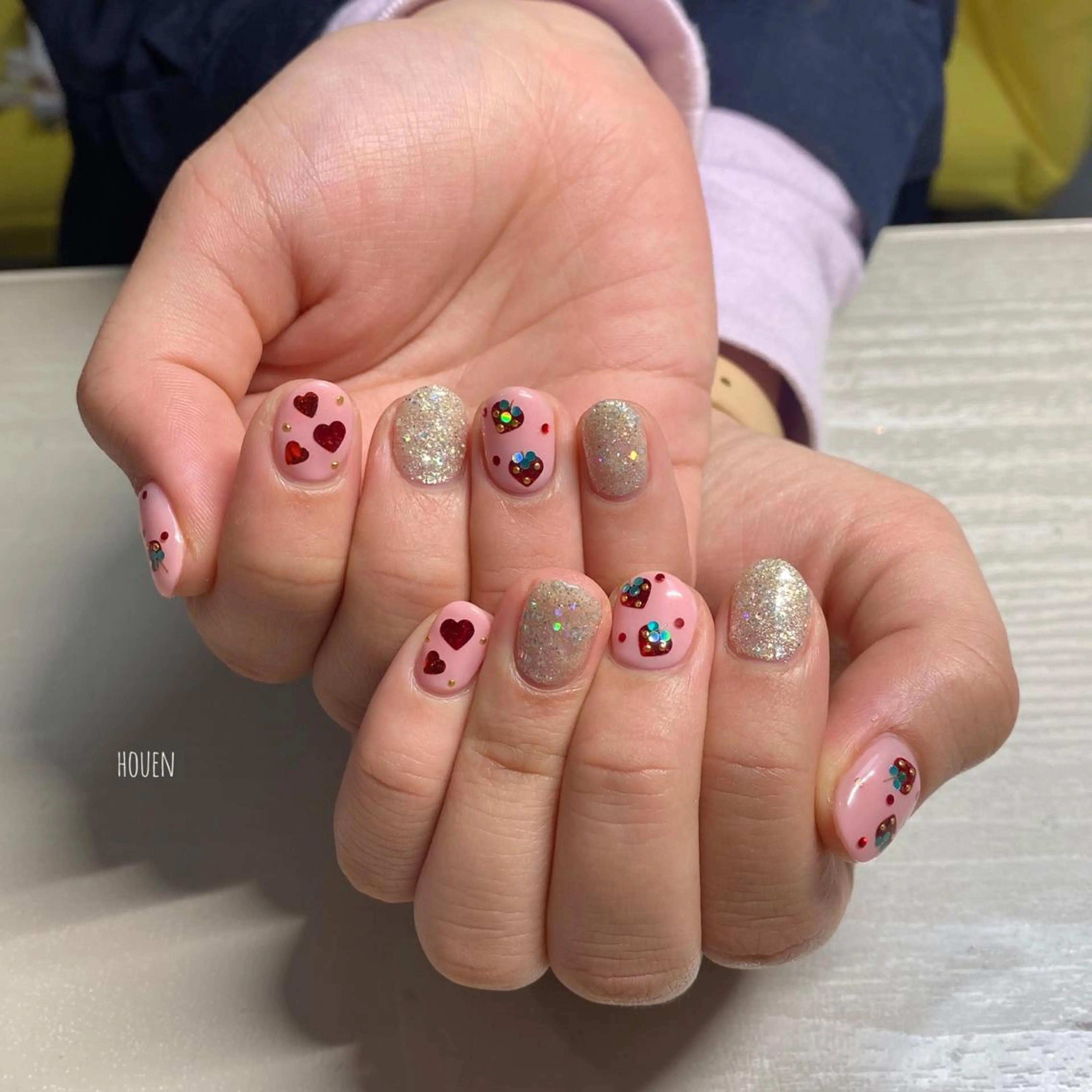 ネイル 持ち込み I pinknail 韓国風·持ち込み専門のネイルデザイン