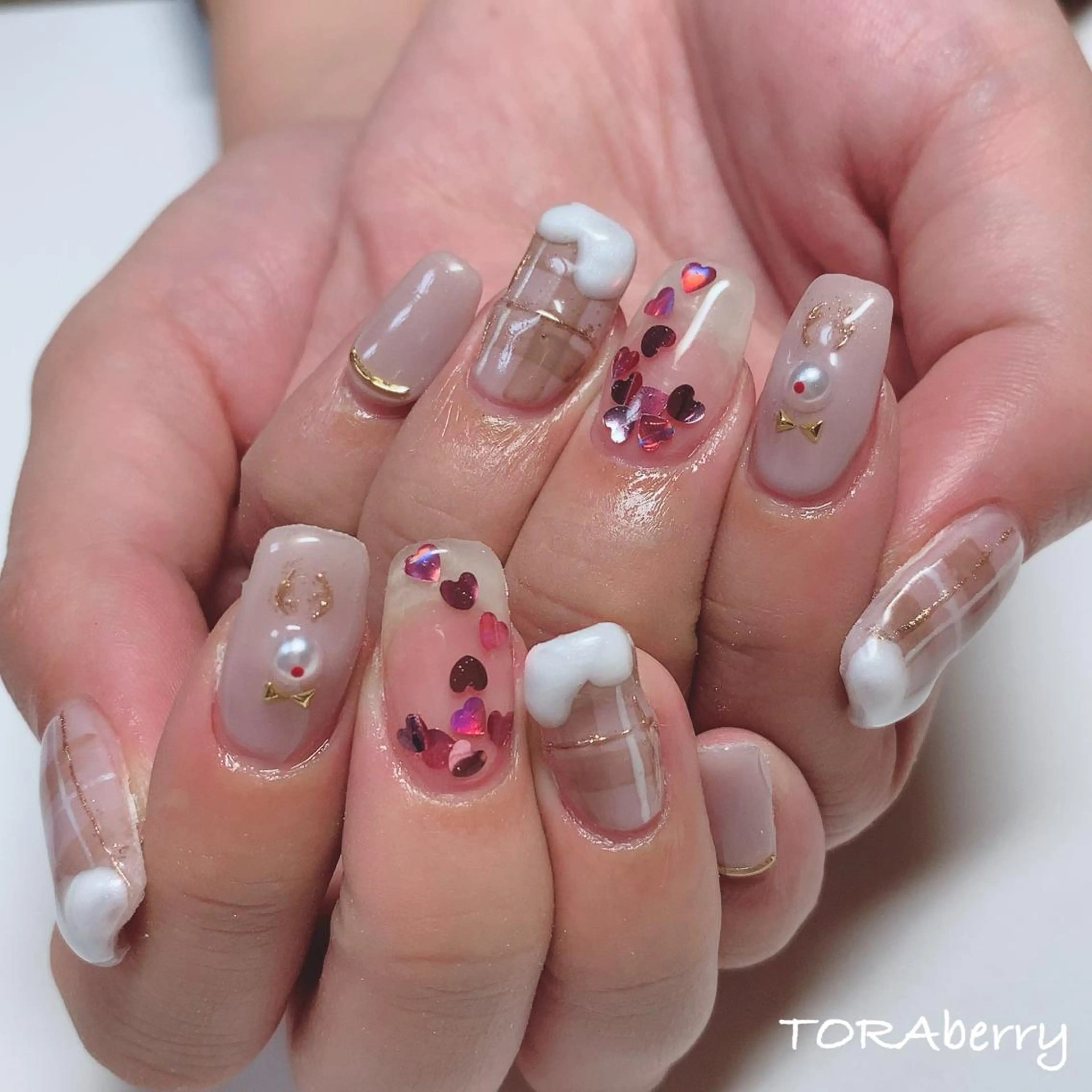 ネイル ハンドネイル ネイリスト なつみのネイルデザイン