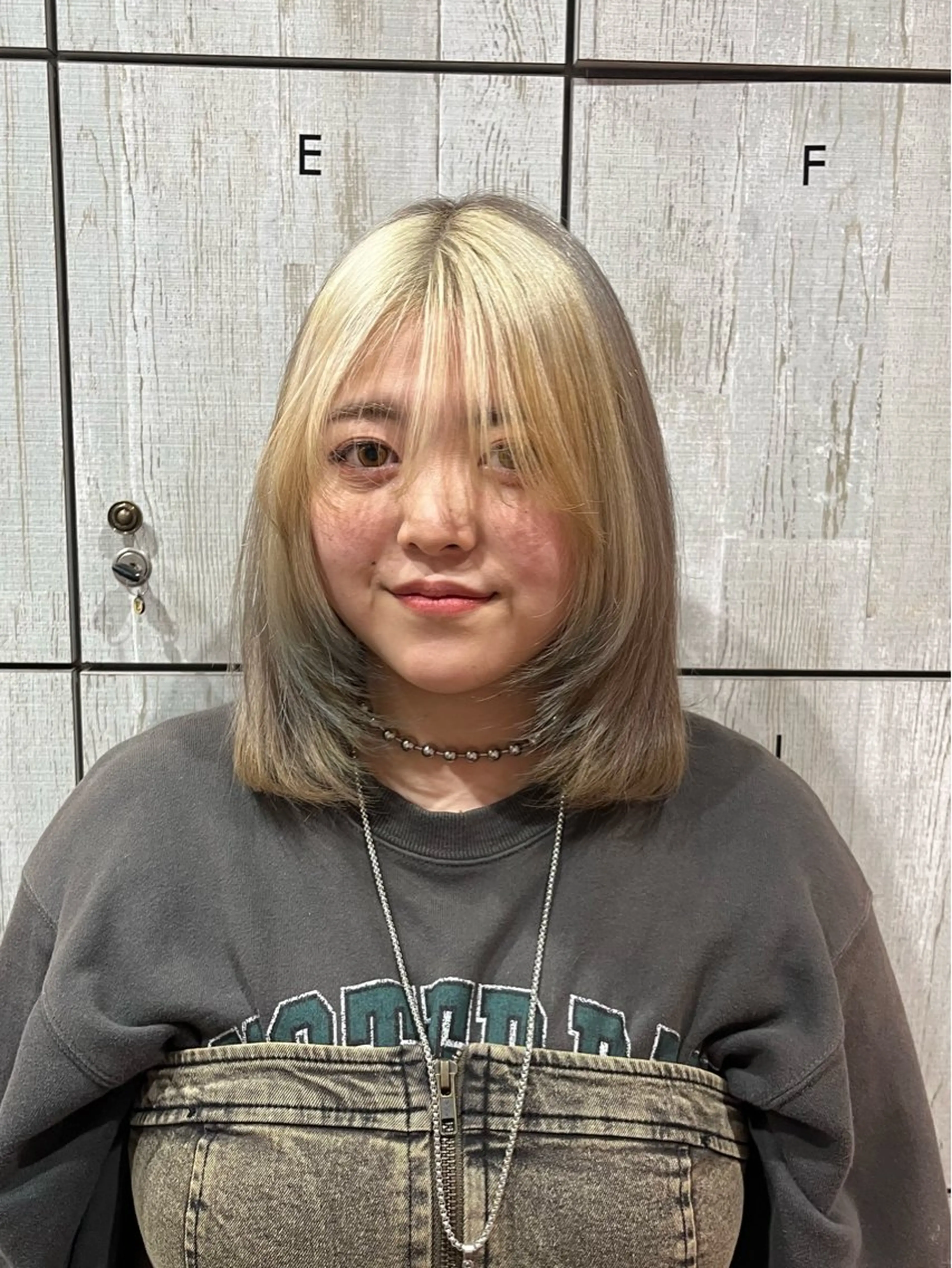 ミディアム カラー カット ヘアカラー ♡ナナコ♡ レイヤー/艶髪のヘアスタイル