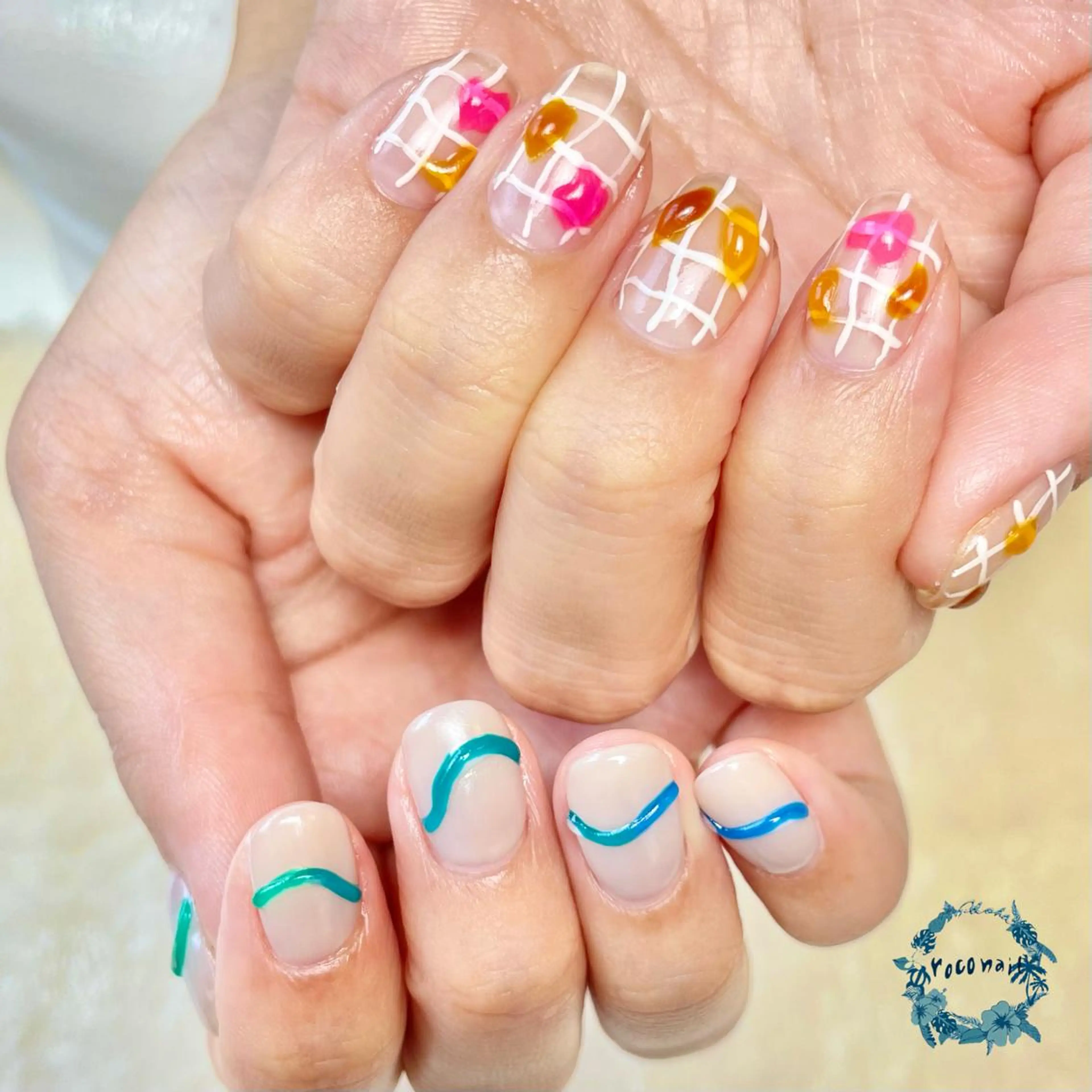 ネイル ハンドネイル roconail ヒロコのネイルデザイン