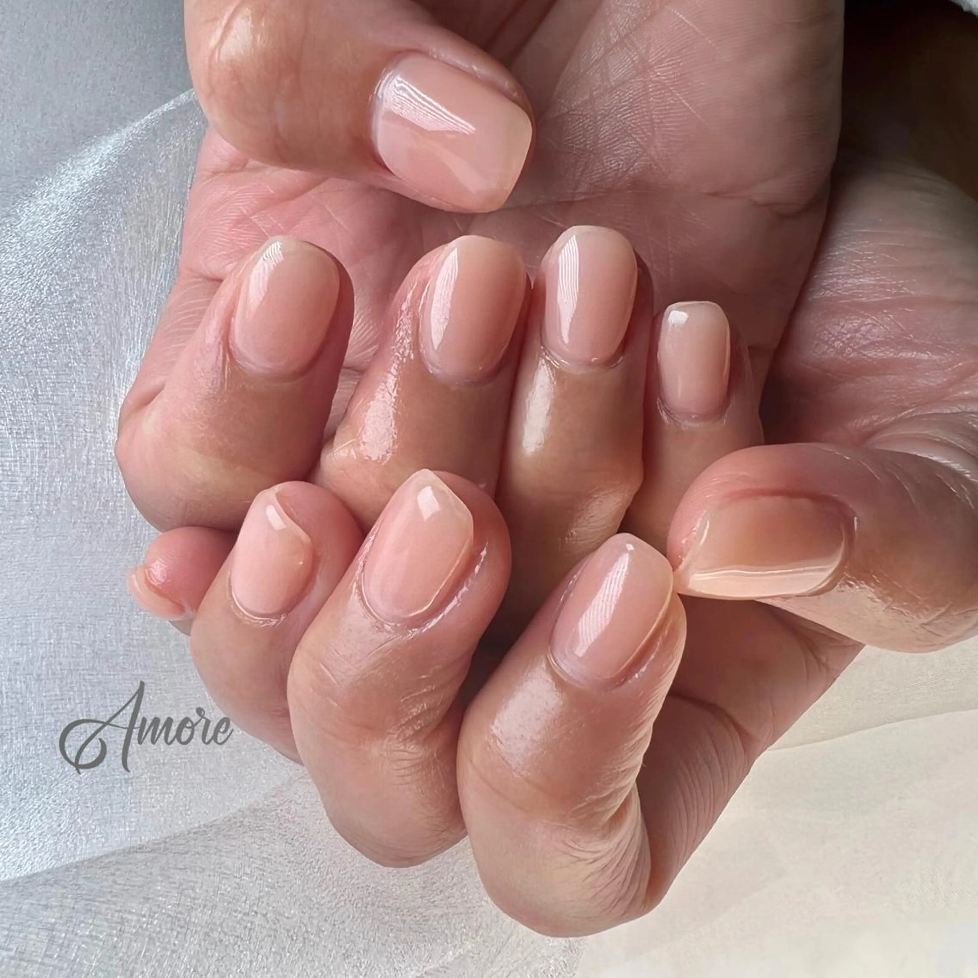 ネイル ジェルネイル ミラーネイル オフィスネイル パラジェル You kyehwaのネイルデザイン