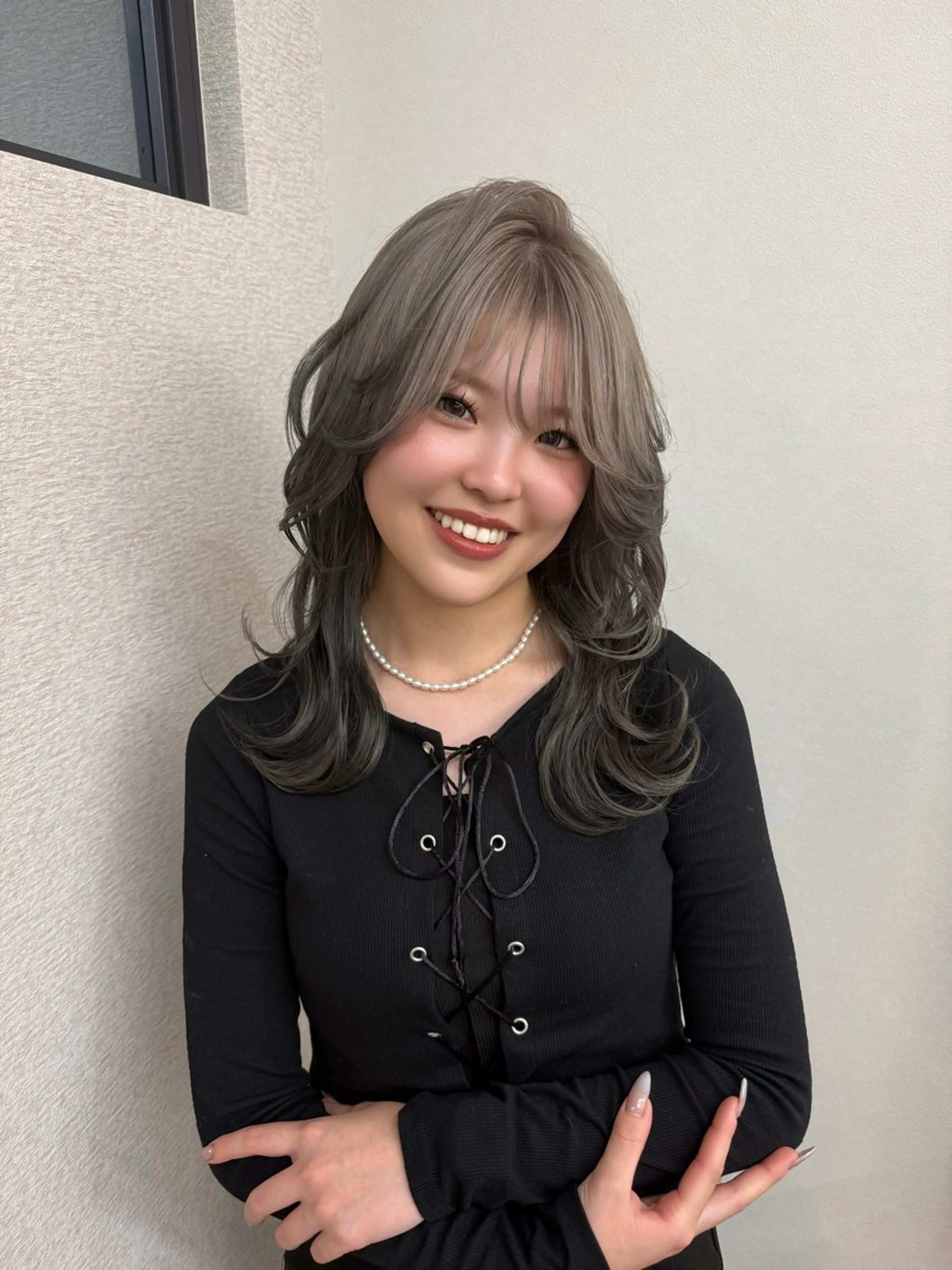 セミロング ヘアカラー トリートメント RIENS aura / ayu ♡のヘアスタイル