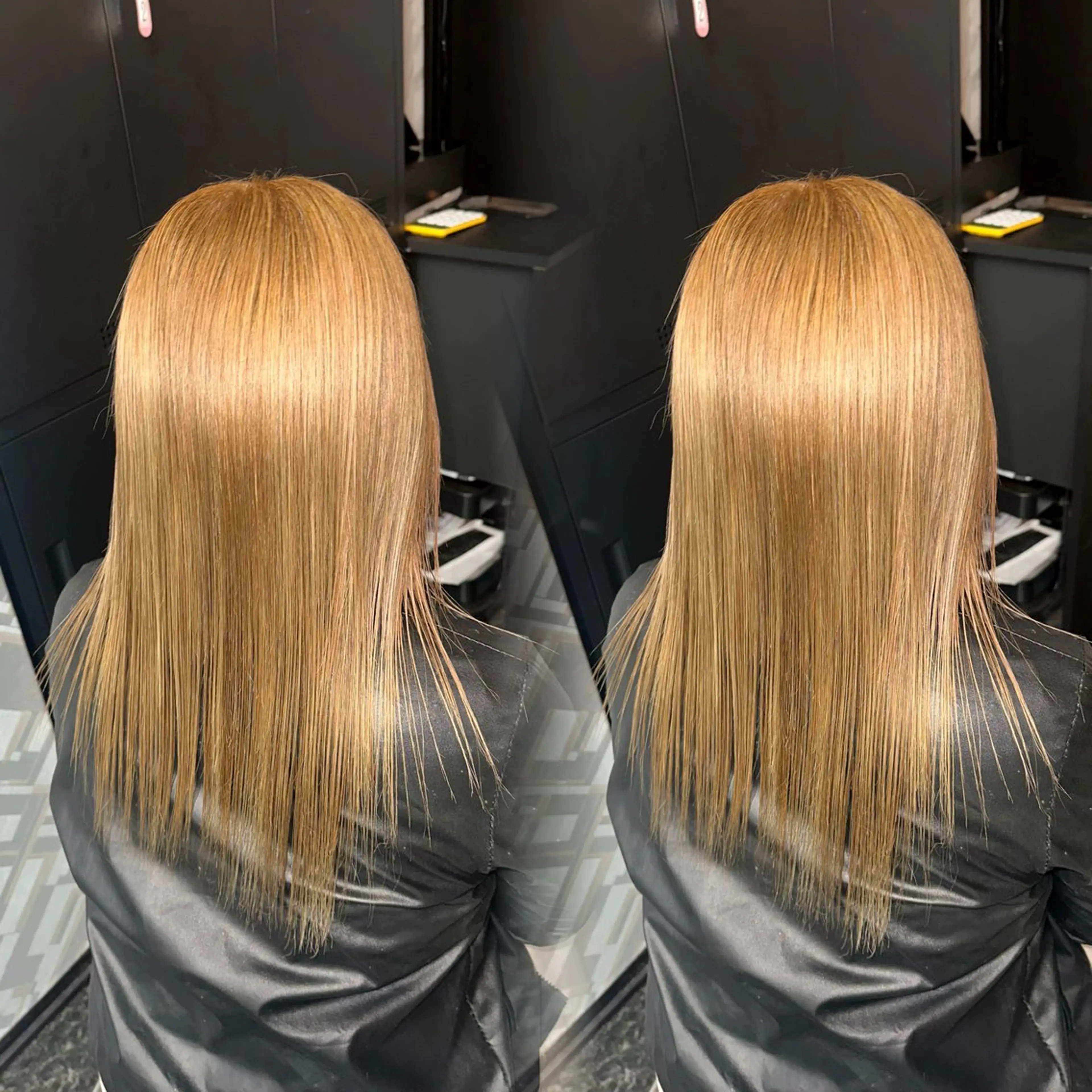 セミロング カラー ヘアカラー ainya/心斎橋 /ハイトーン/カラーのヘアスタイル