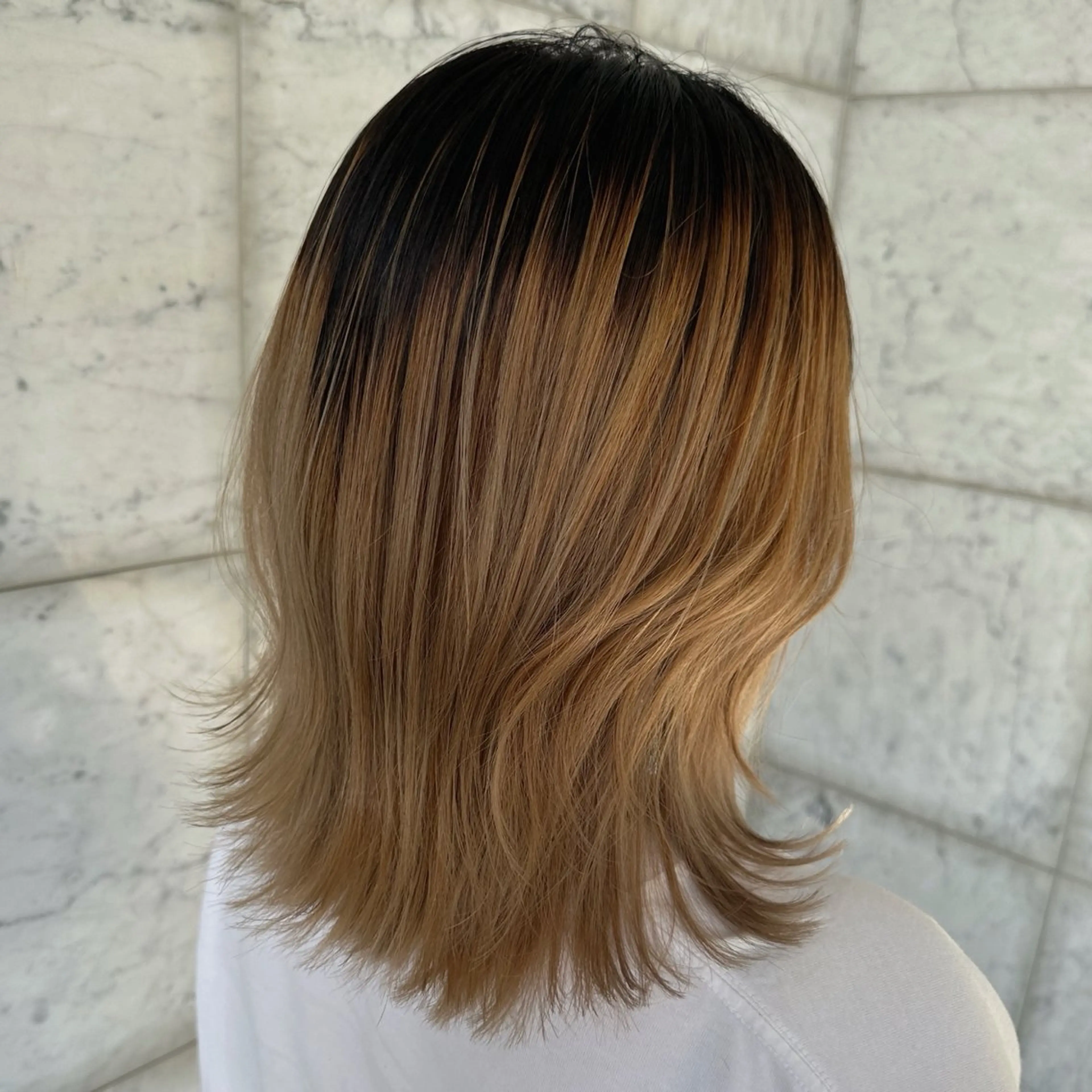 ミディアム 韓国スタイル🇰🇷 児島葉月のヘアスタイル