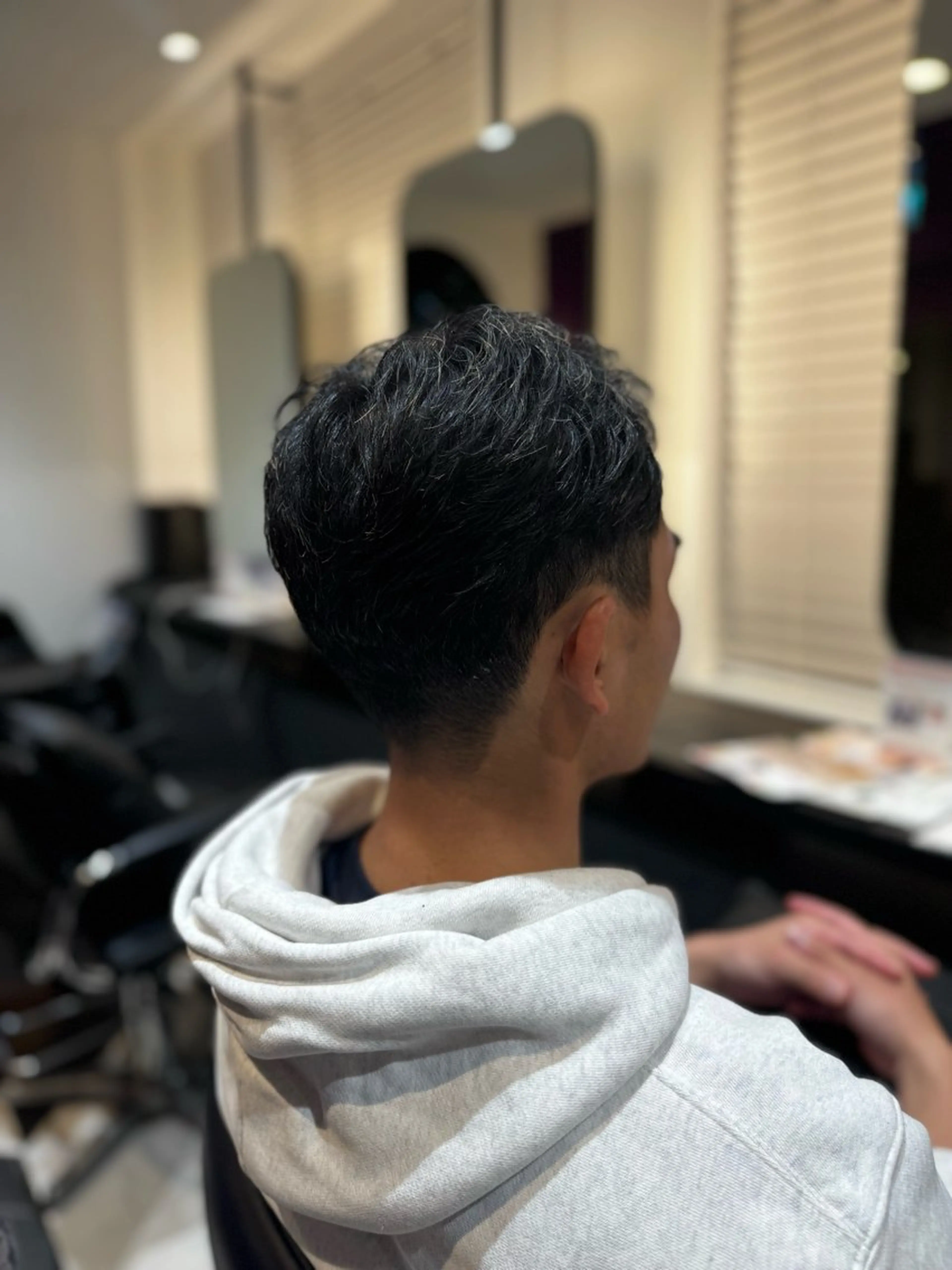 【🩶メンズ限定🩶】メンズカット✖️泡エステ（5minヘッドスパ）🫧の写真