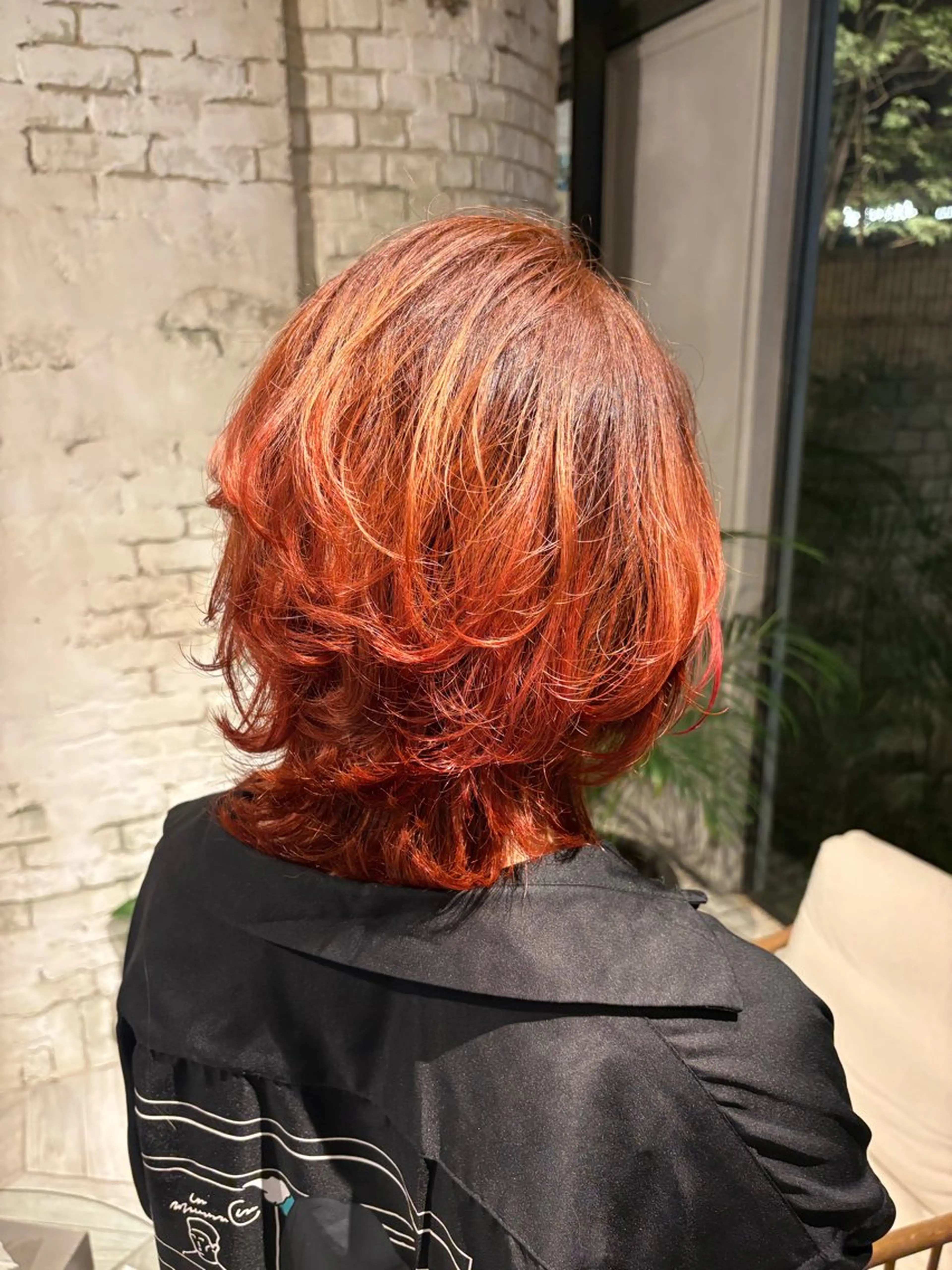 ミディアム ヘアカラー 鈴木 陽向のヘアスタイル