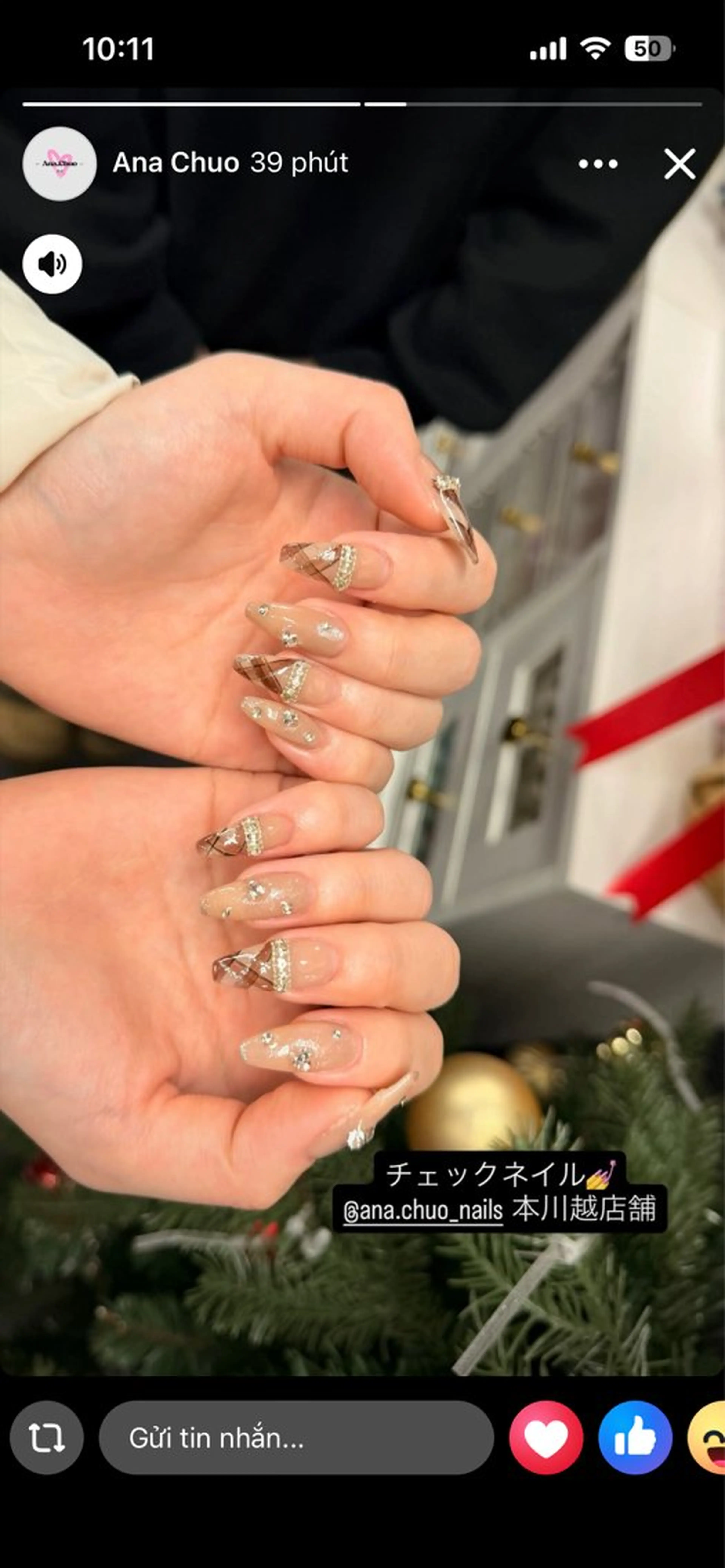 ネイル 韓国ネイル 持ち込み ニュアンスネイル ネイルチップ ANA.CHUO 本川越店舗のネイルデザイン