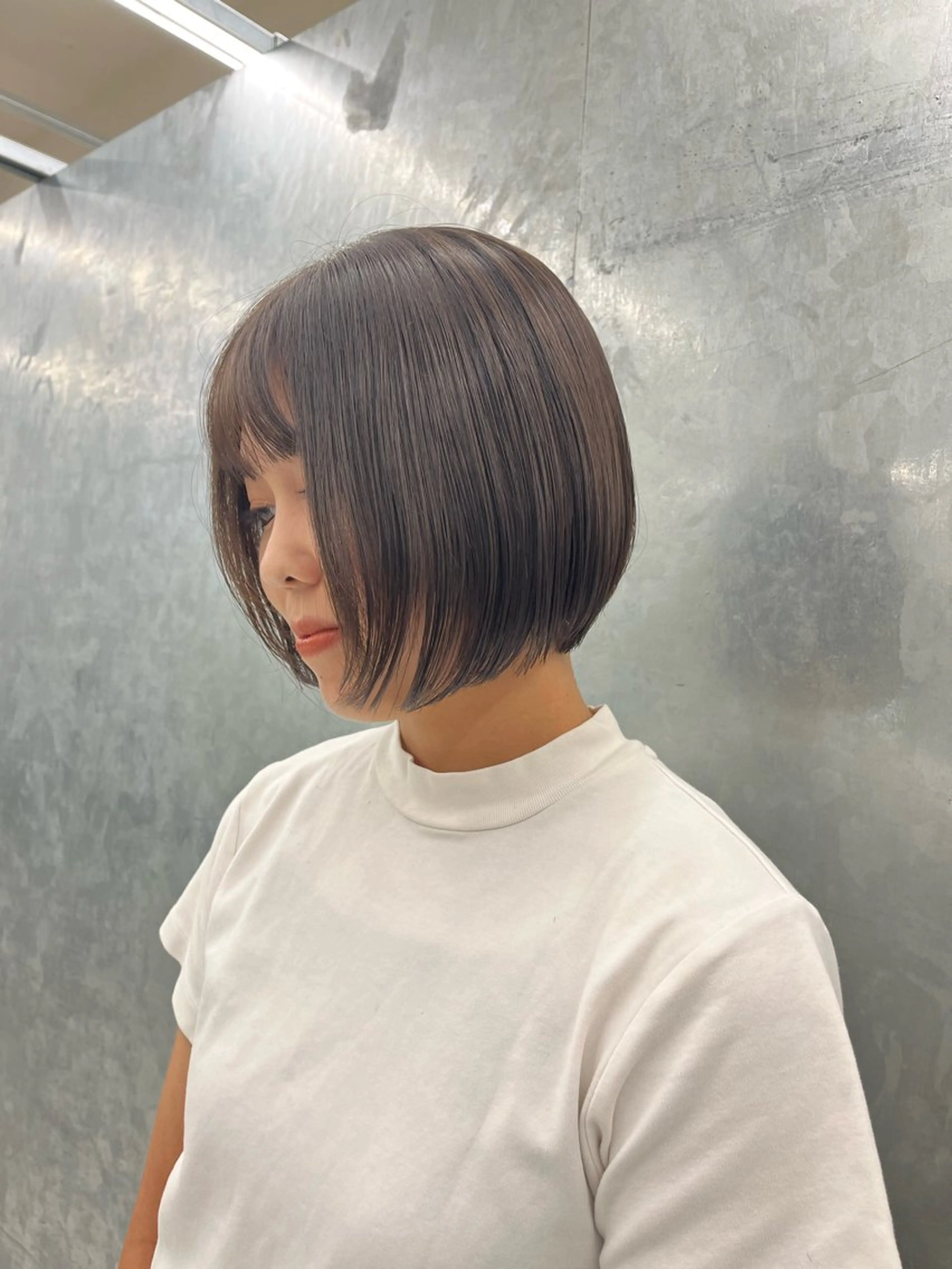 ショート ボブ 神作 汐里　江古田 /透明感カラー🌿のヘアスタイル