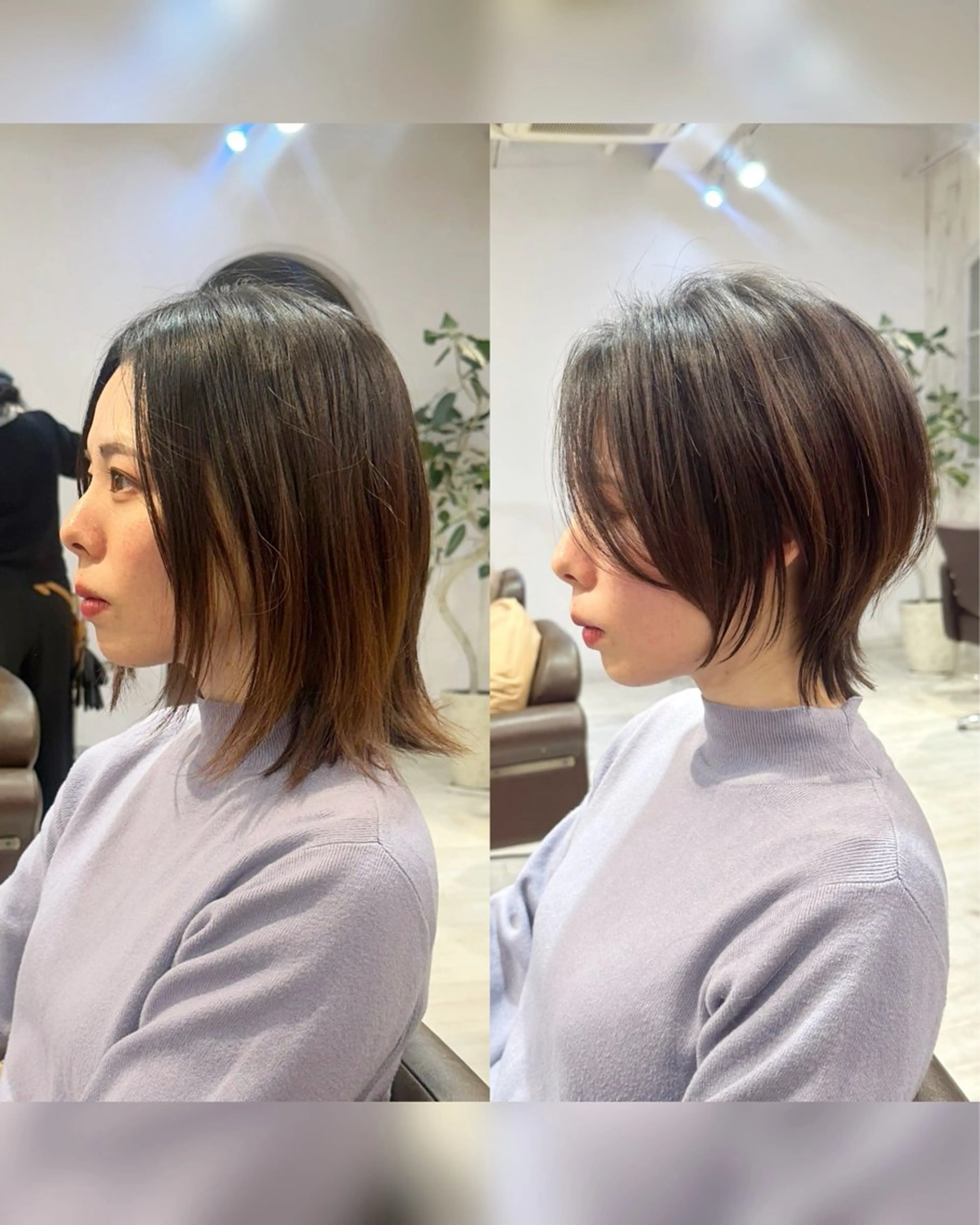 ショート カット トリートメント 縮毛矯正/ショート/ レイヤー/畑中正敏のヘアスタイル