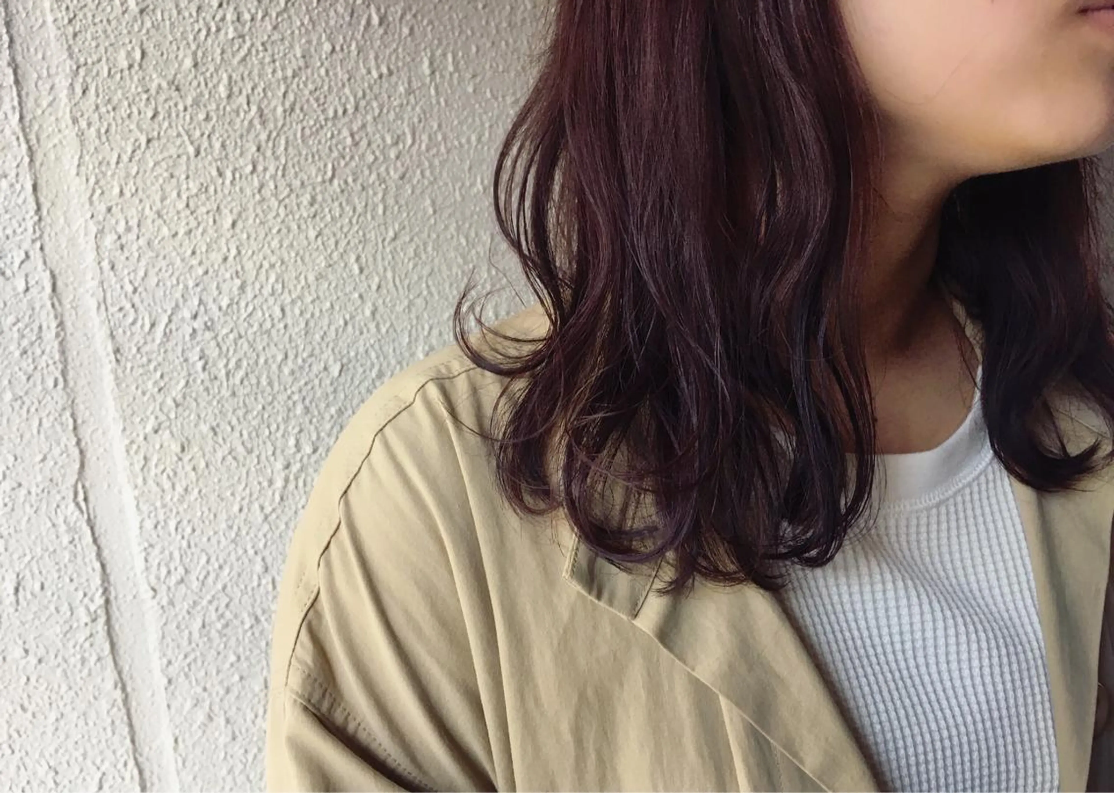 ミディアム カラー ラベンダーカラー サダハルカ ｜chouetteのヘアスタイル