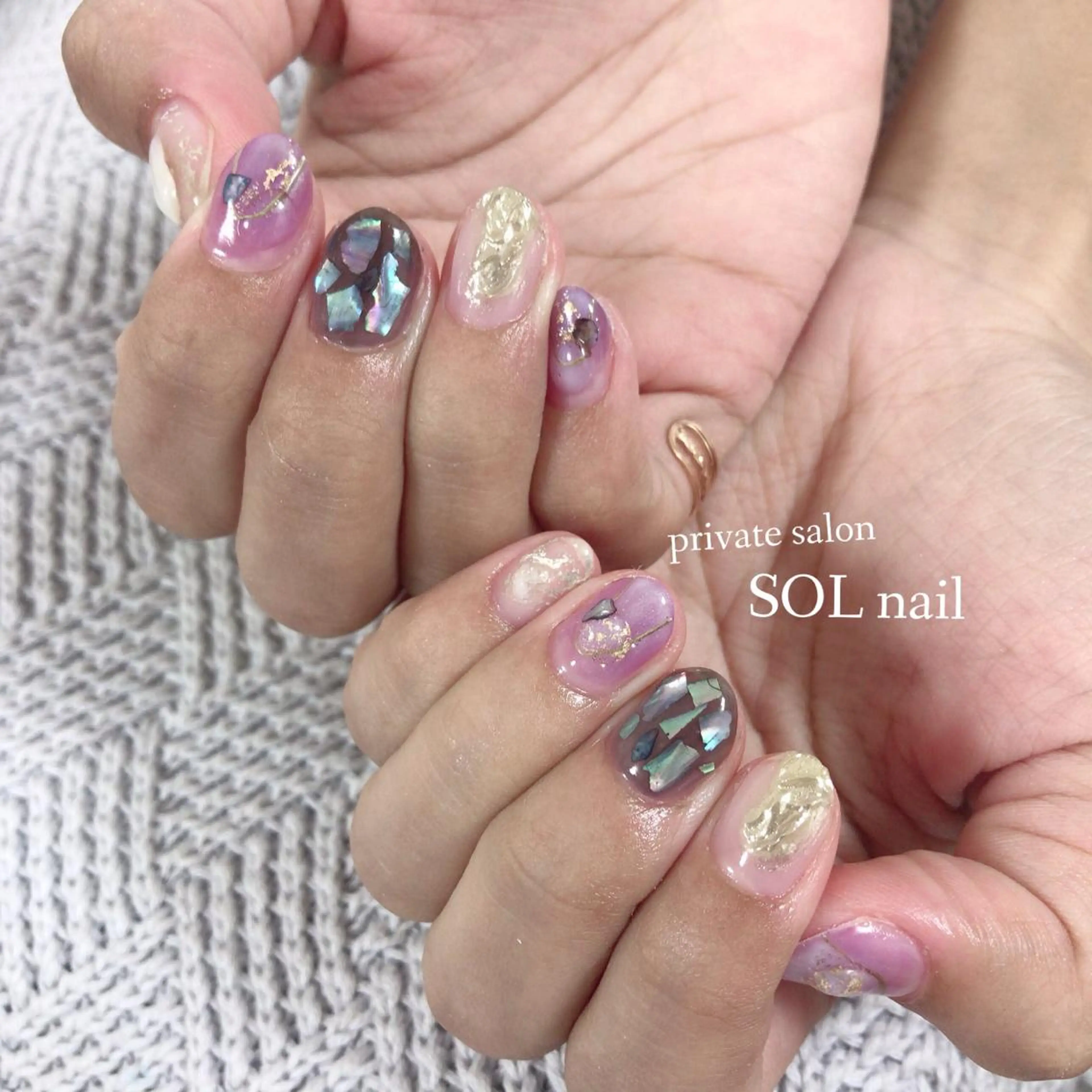 ネイル SOL NAILのネイルデザイン