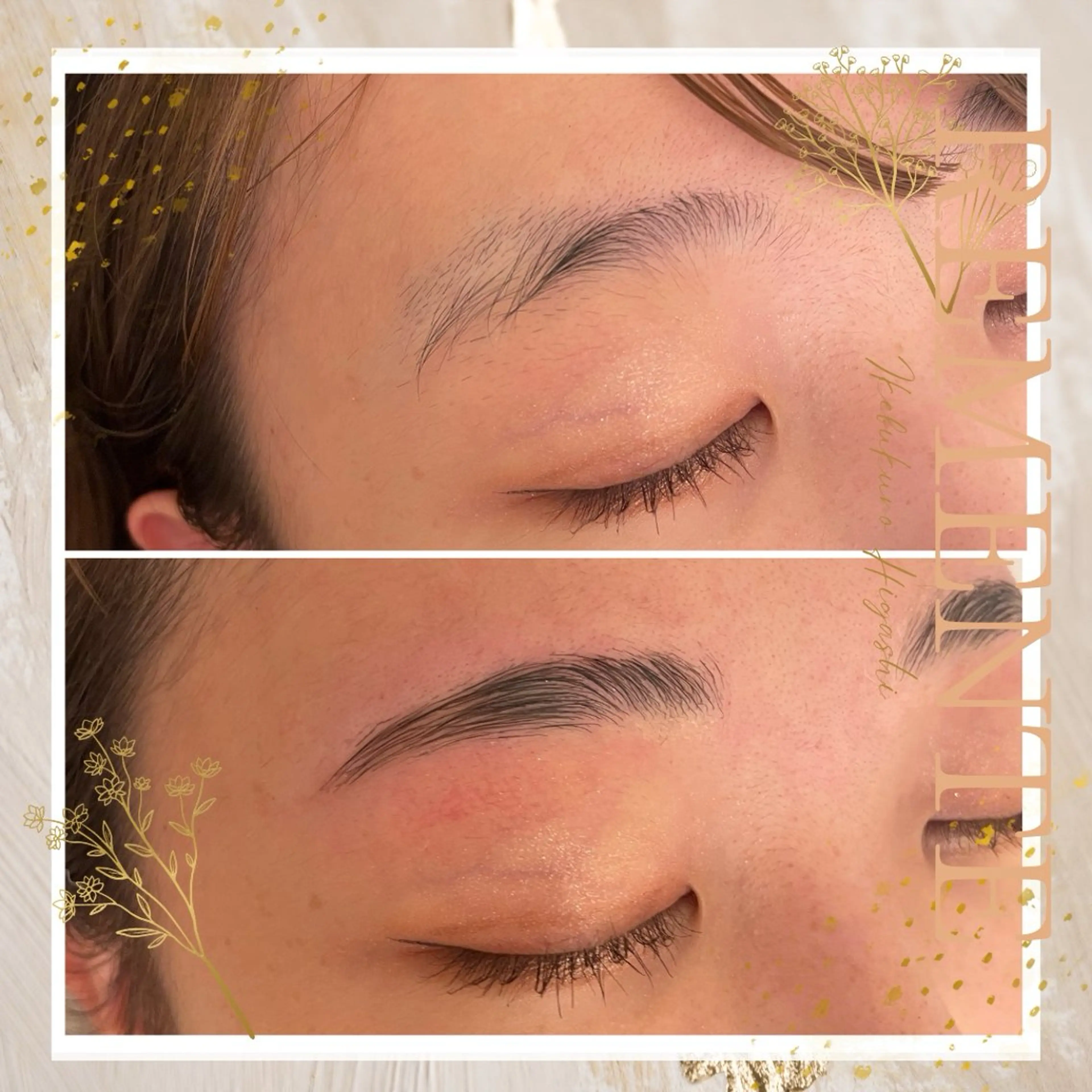 スタッフ担当　眉毛ワックス黄金比測って垢抜け！口コミ書いてくださる方限定でこの金額に！⭐️ プラス1000円でHLBの写真