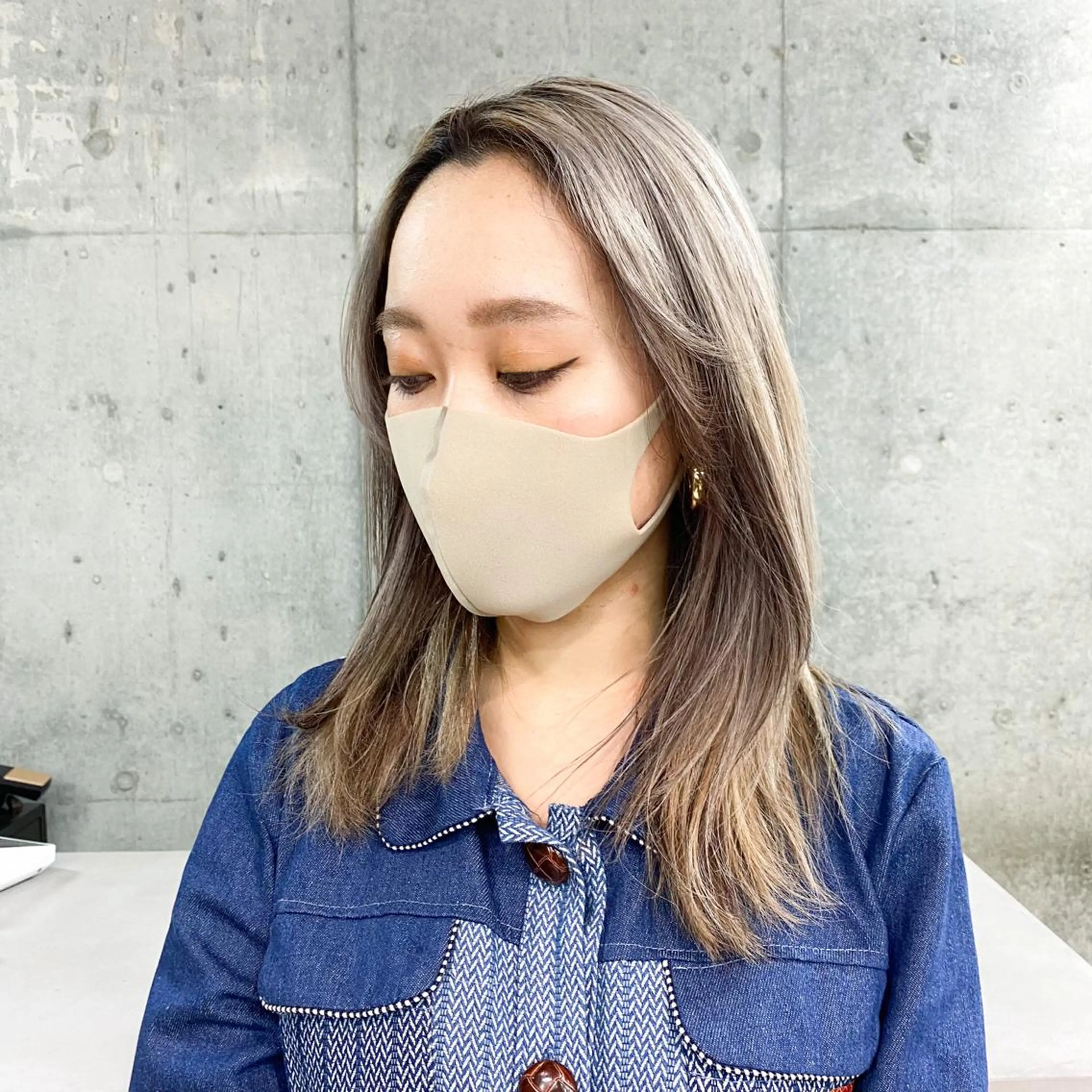 セミロング カラー 大宮 / ボブ特化 永井竜也のヘアスタイル